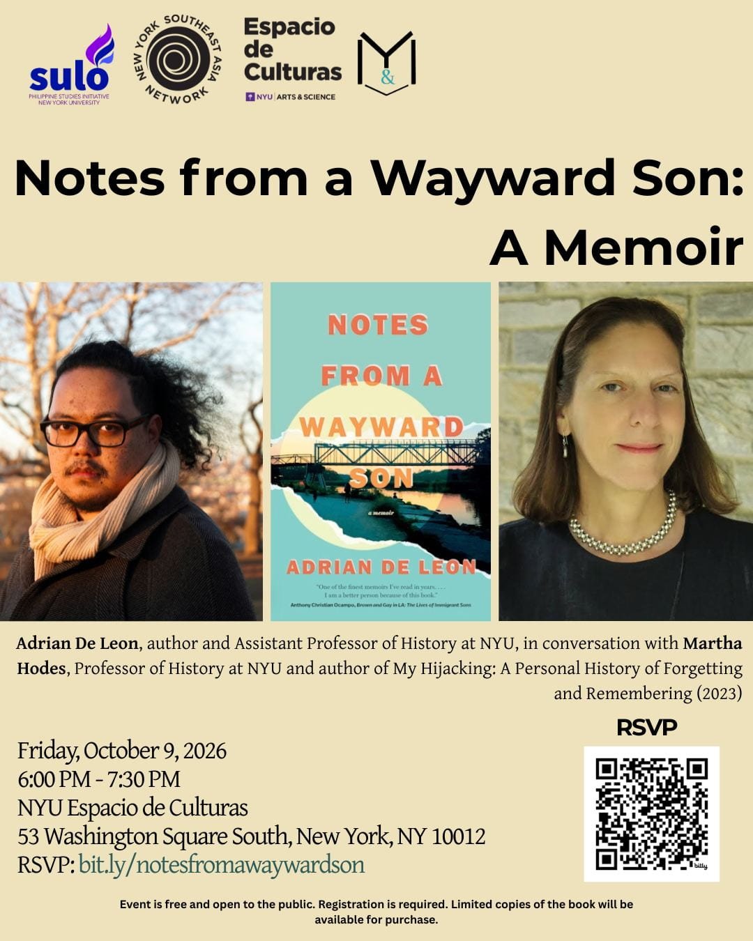 Notes from a Wayward Son: A Memoir