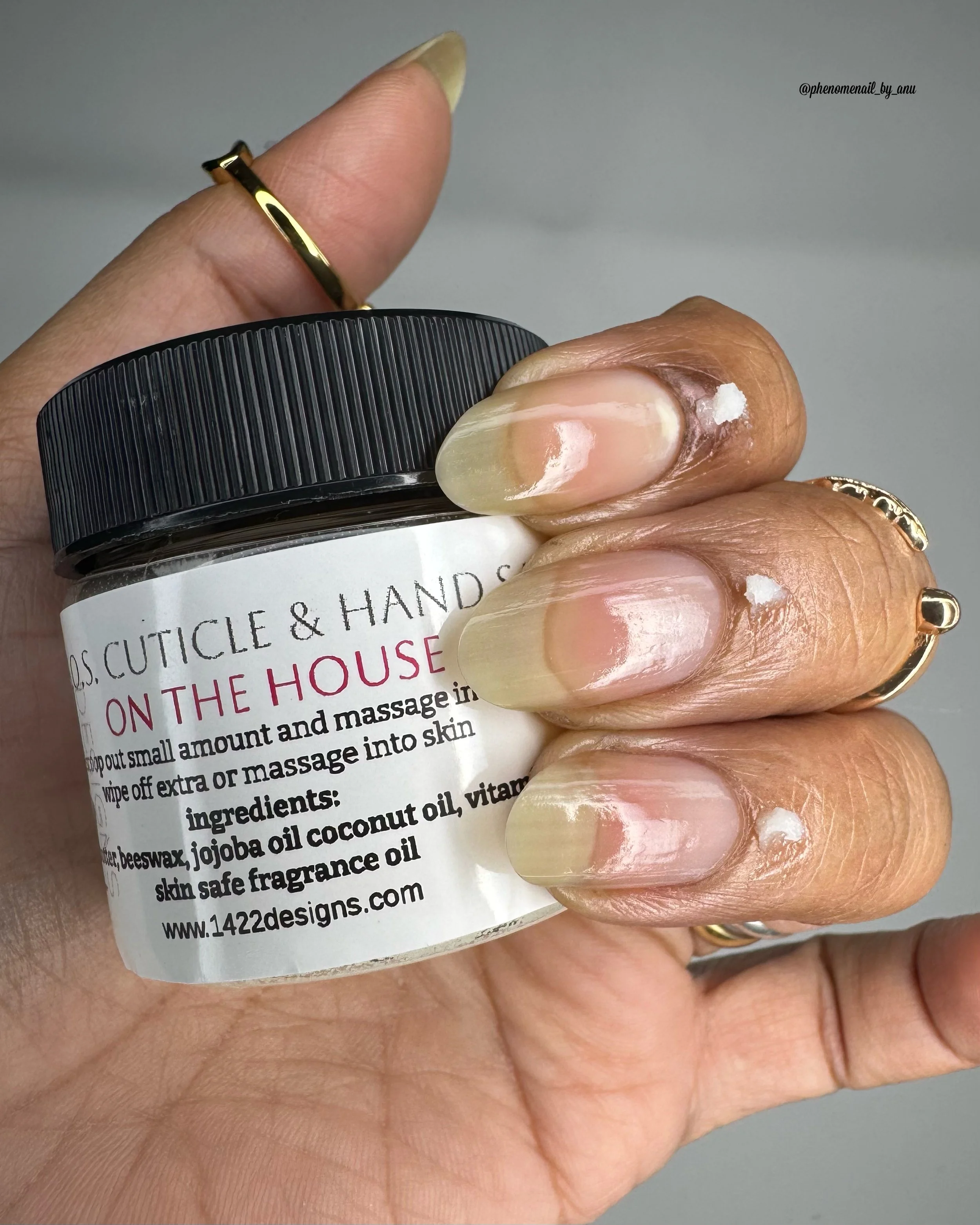 S.O.S. Cuticle & Hand Salve (1 OZ JAR)