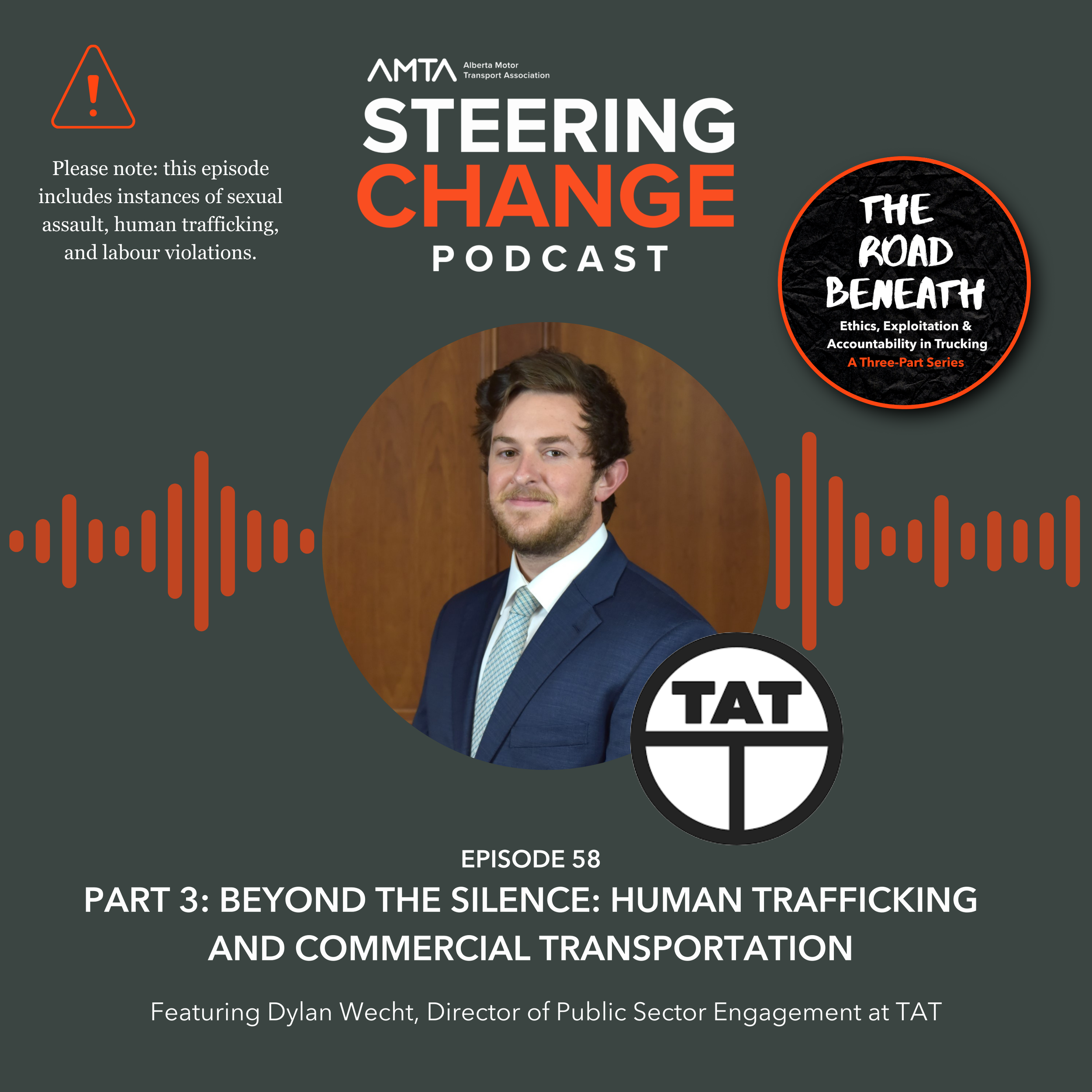 Episode 58: The Road Beneath - Part 3: Beyond the Silence: Human Trafficking and Commercial Transportation