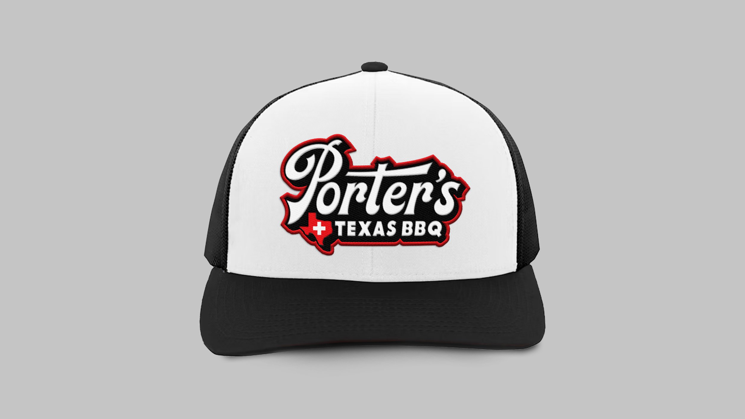 Porter's Texas BBQ Logo Hat