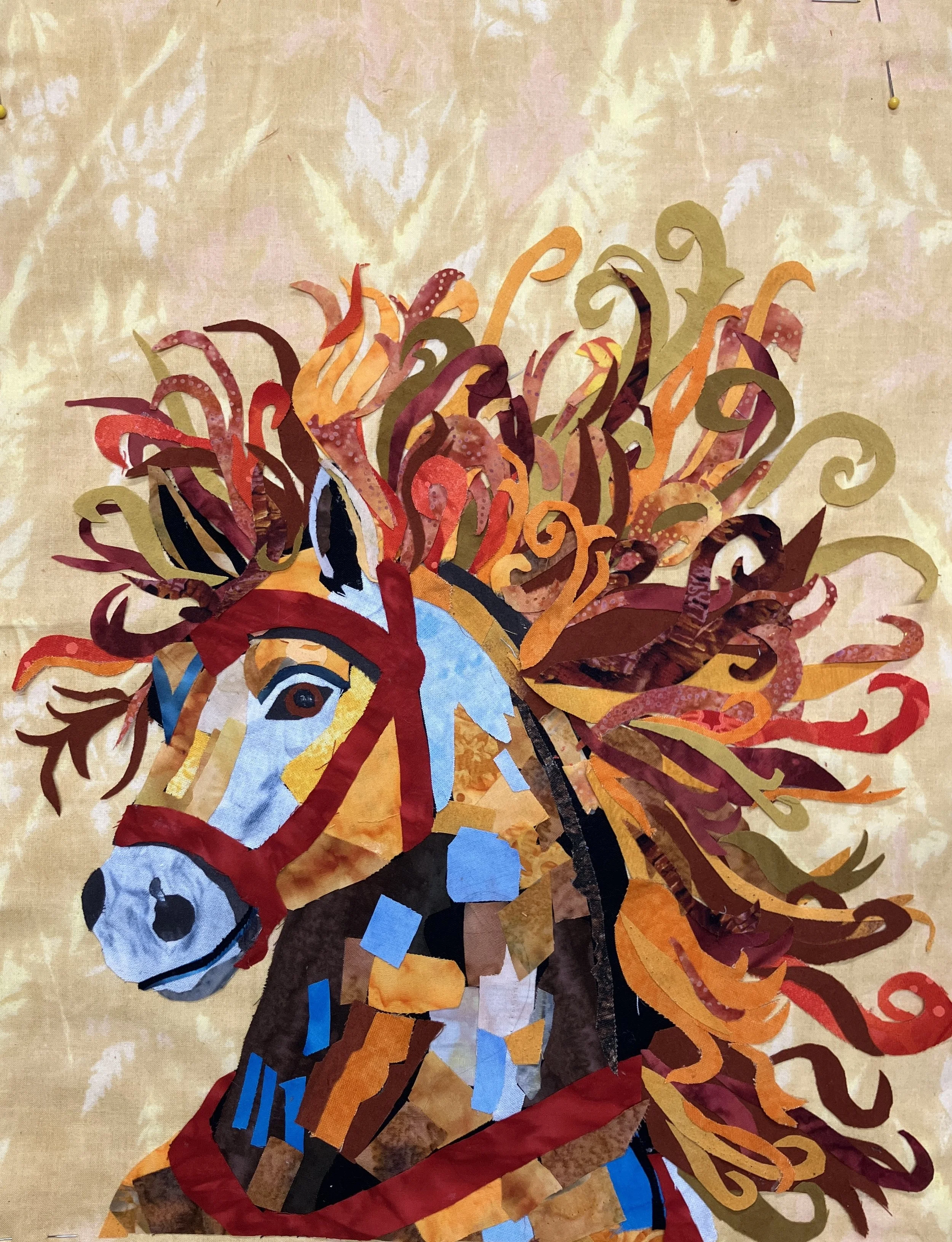 Project Quilting Week 3- Year of the Horse 