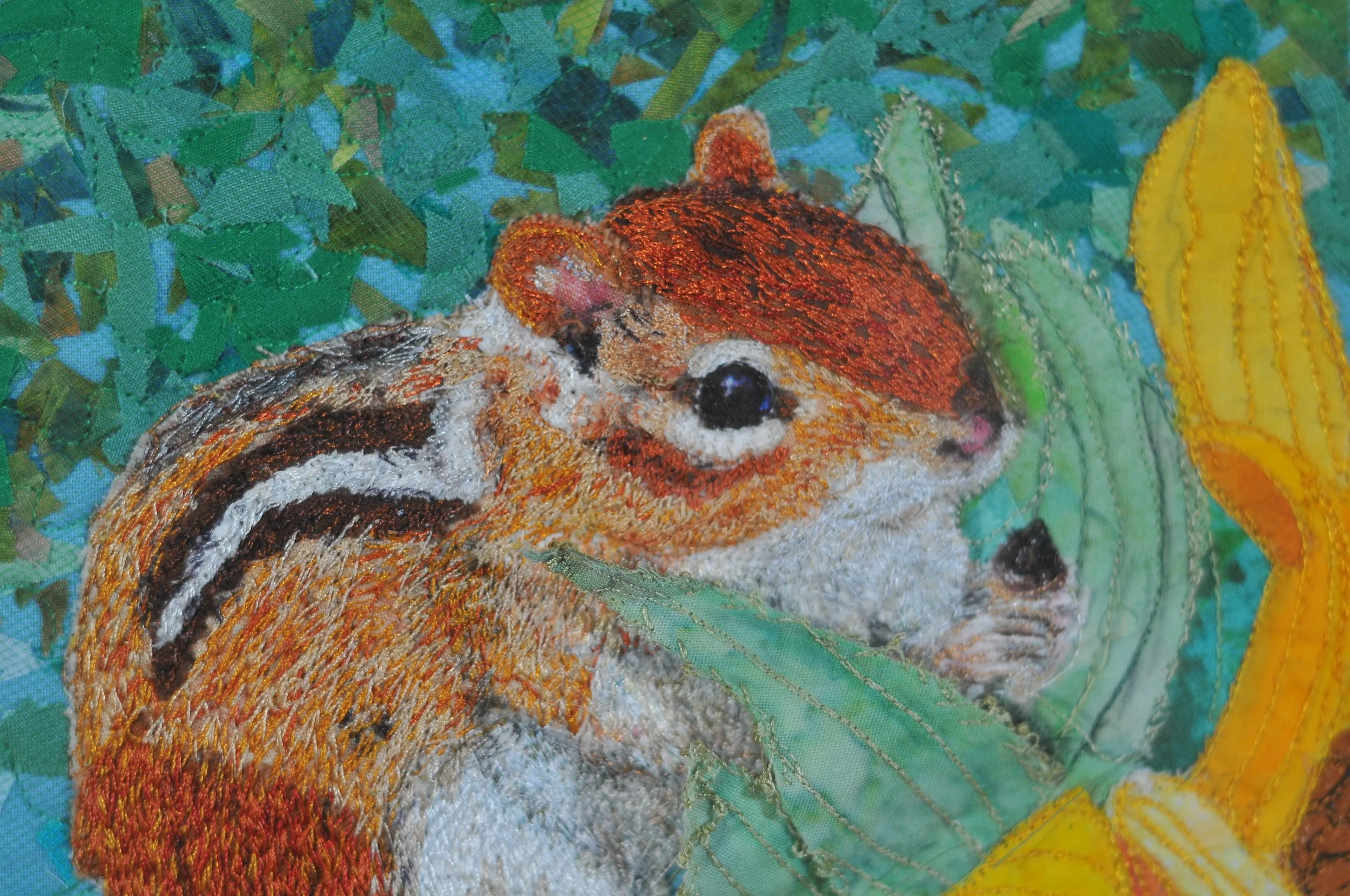 Chipmunk close-up