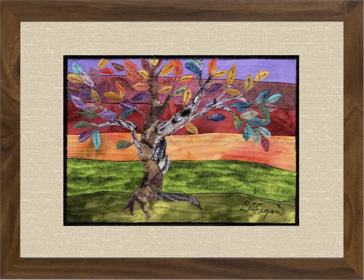 Scene043 Gnarled Tree SOLD
