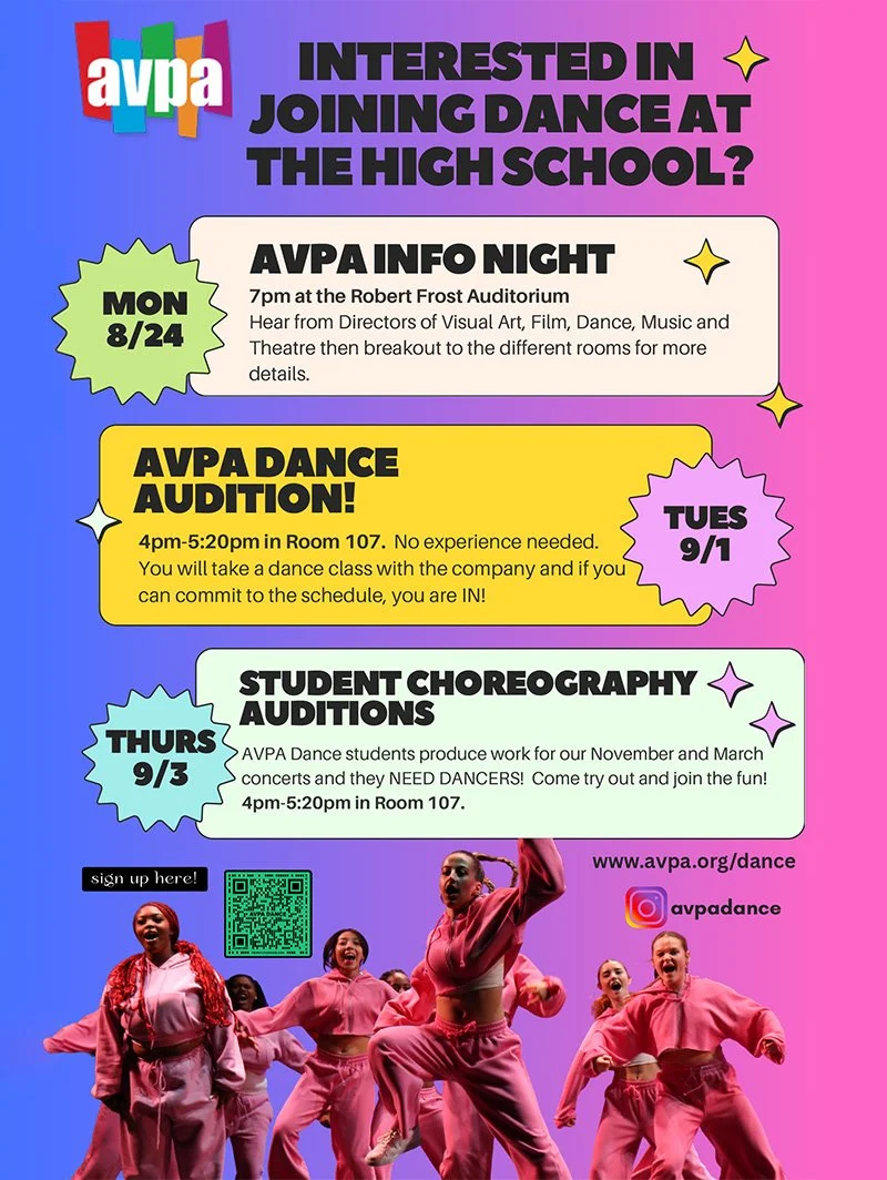 AVPA Dance Auditions 2026