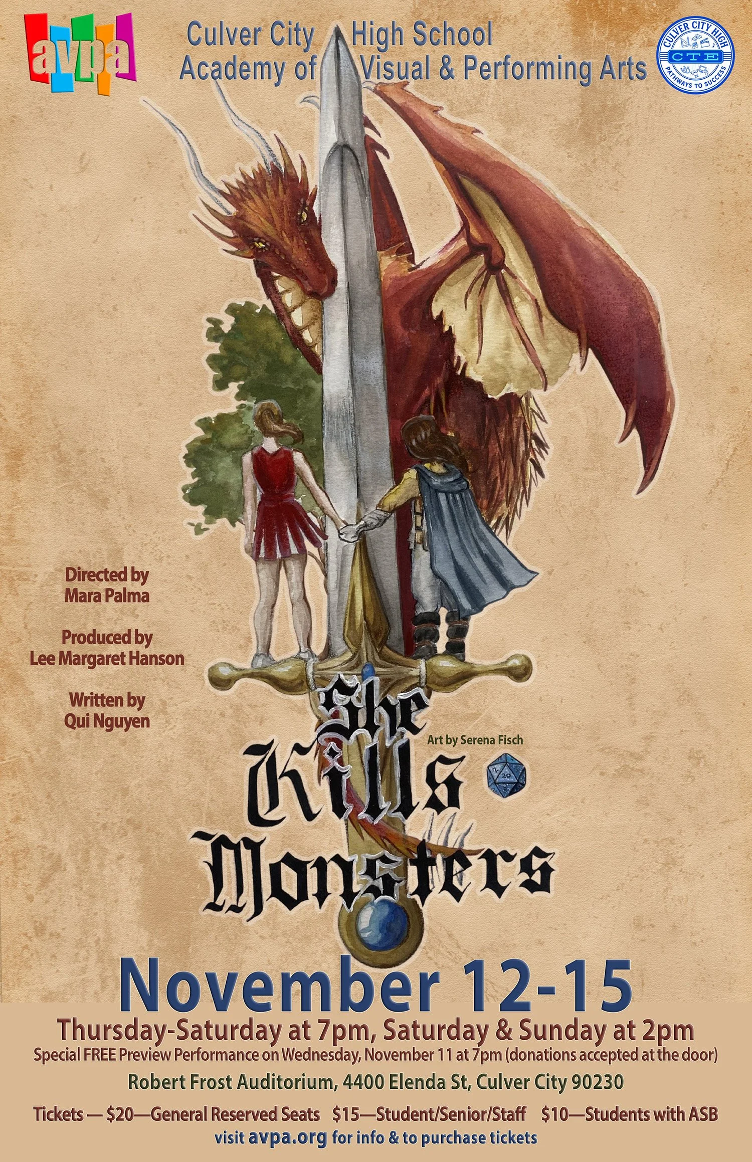 She Kills Monsters— 2026 Fall Play (Special Preview)