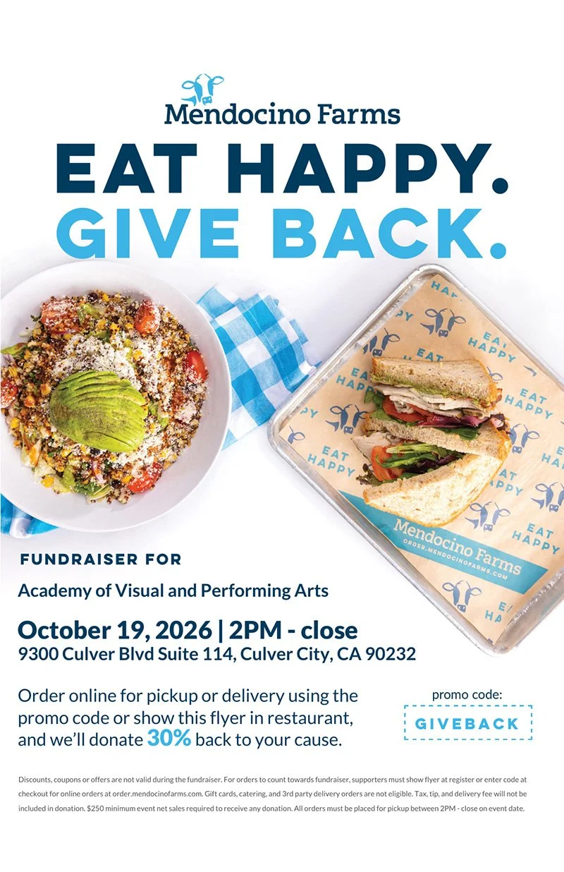 Mendocino Farms Fundraiser