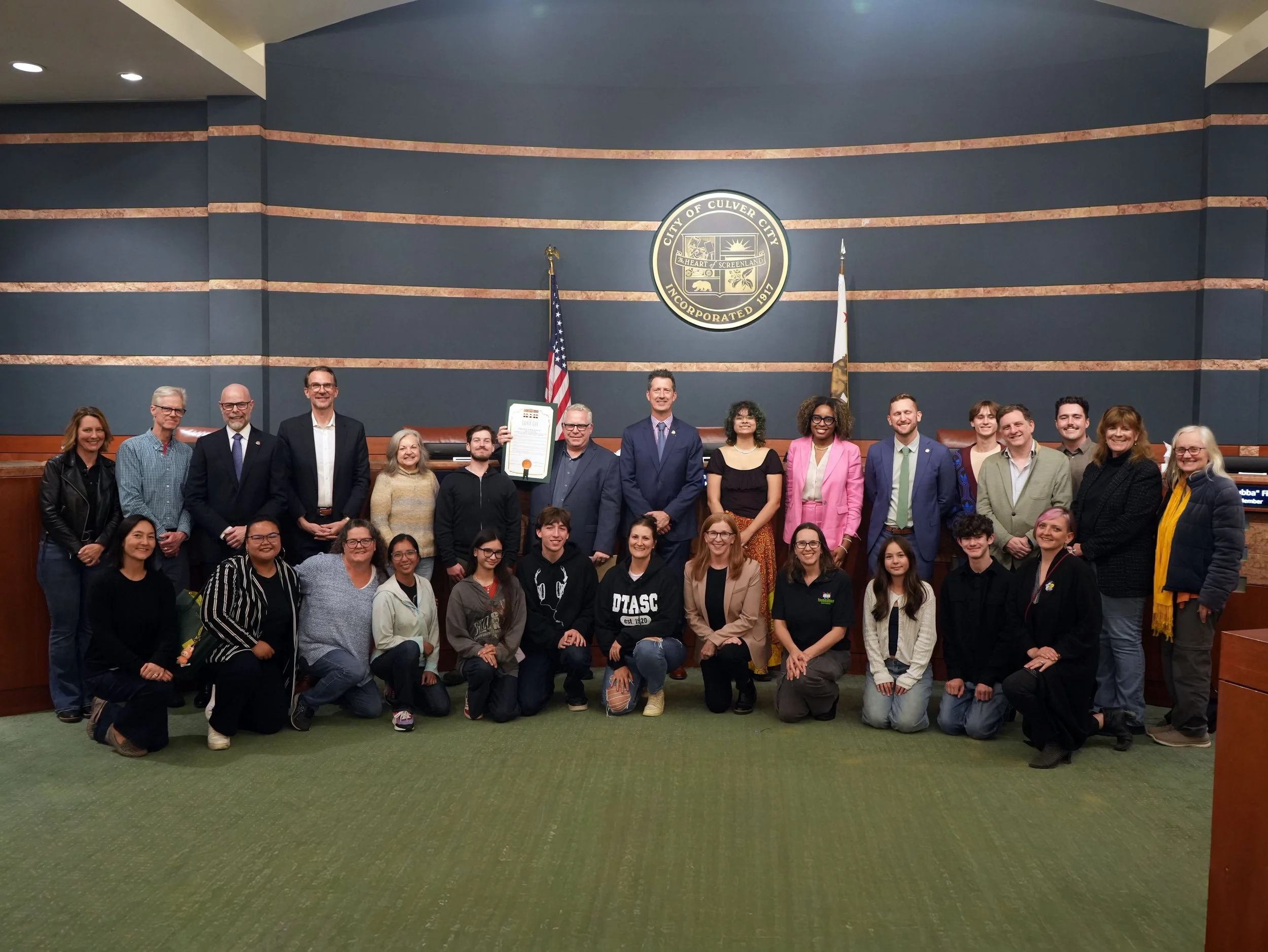 City Council of Culver City Celebrates AVPA’s 30th Year