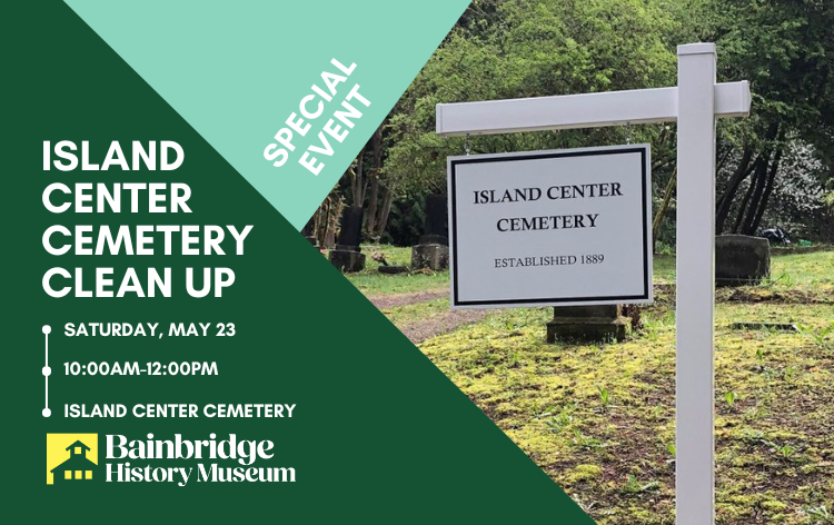 Island Center Cemetery Cleanup Day