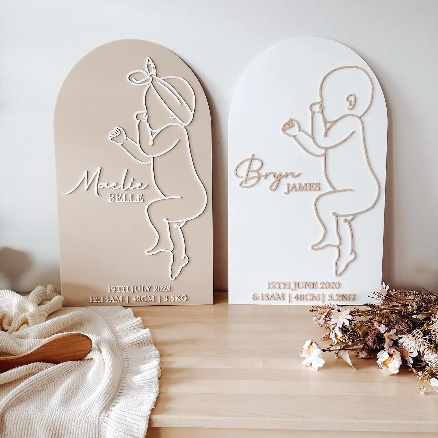 It&rsquo;s amazing to see what @little.dottie have done with the line art they asked me to create! Such beautiful keepsakes that are available on their store now! 🖤

#lucyathome #lineart #littledottie #keepsake #babymilestone #wimmeraartist