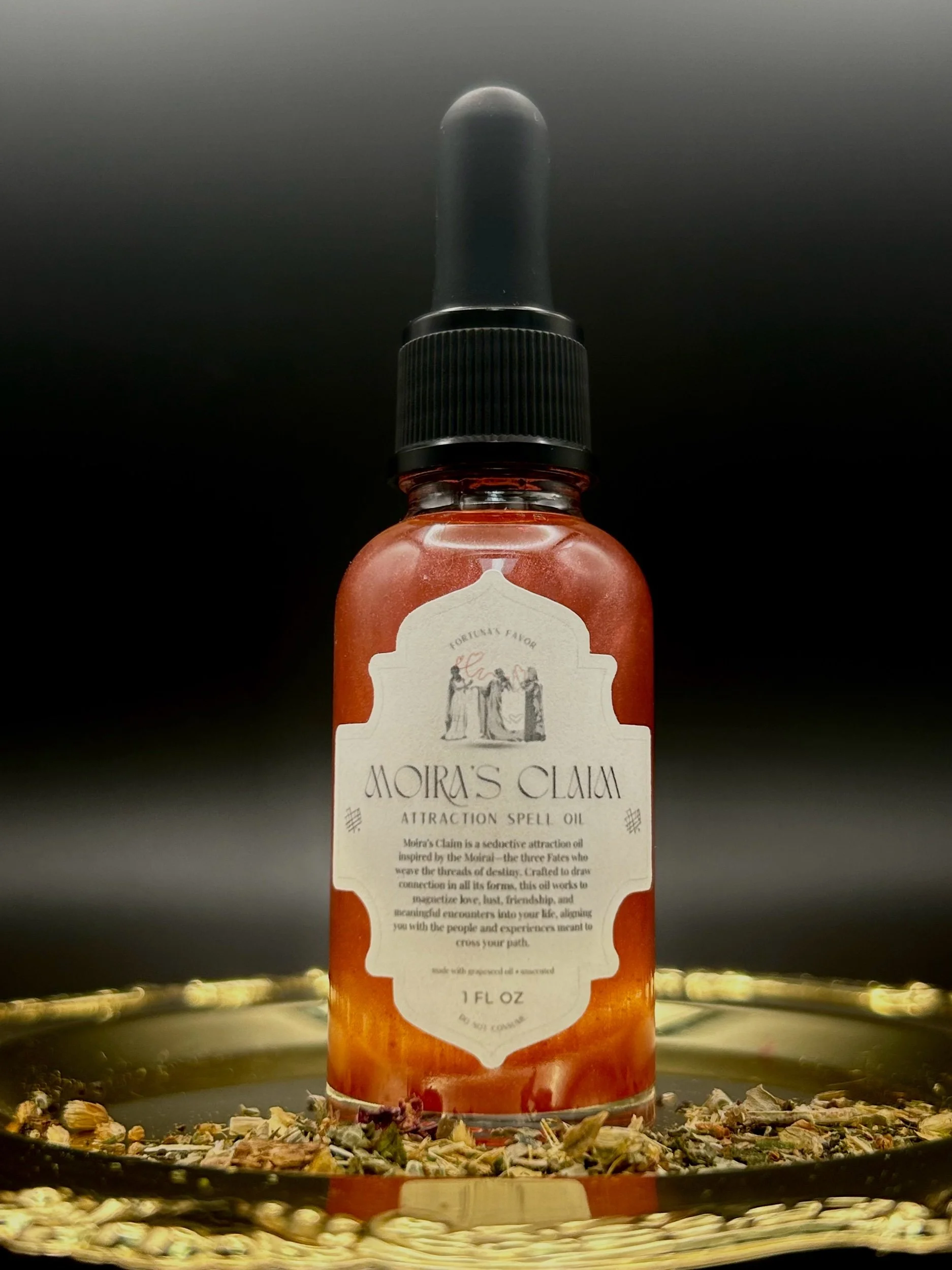 Moira's Claim: Love & Attraction Spell Oil