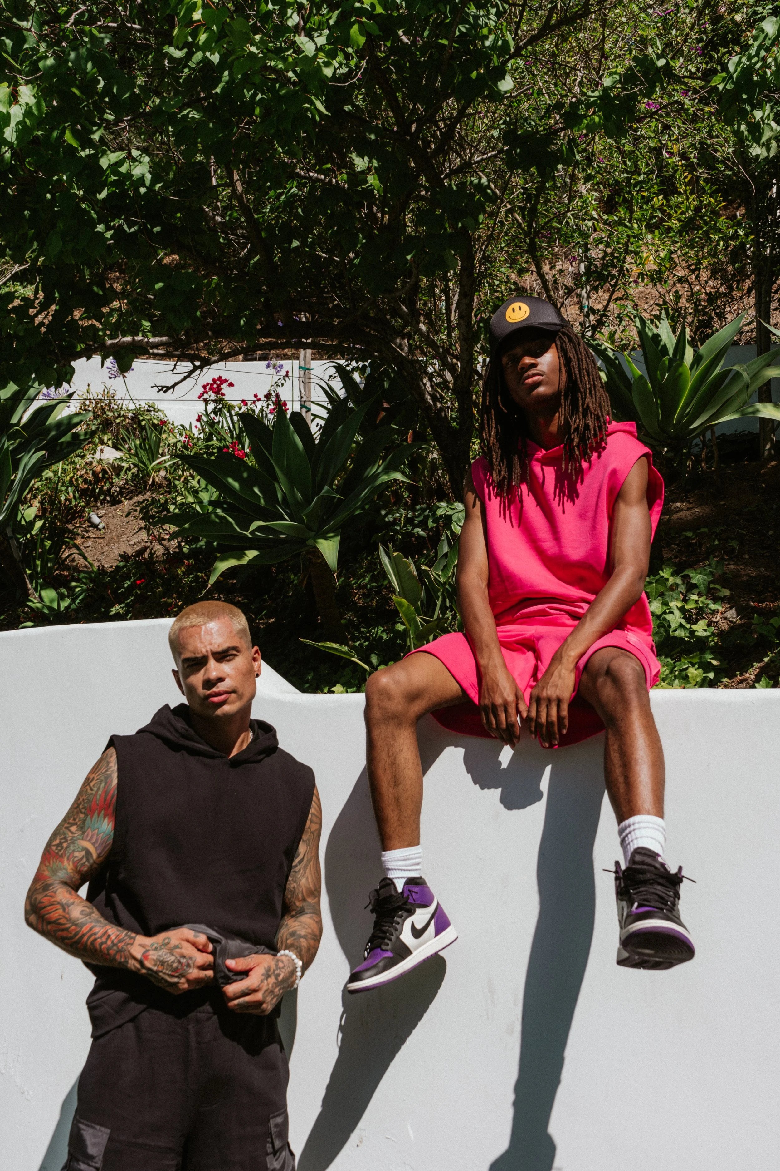 Maluma, Nesha Torres, Royalty by Maluma, Fashion and Apparel, Brand Photoshoot, Casting Agency, Fun, Vibes, Beverly Hills, Macys, Summer Campaign