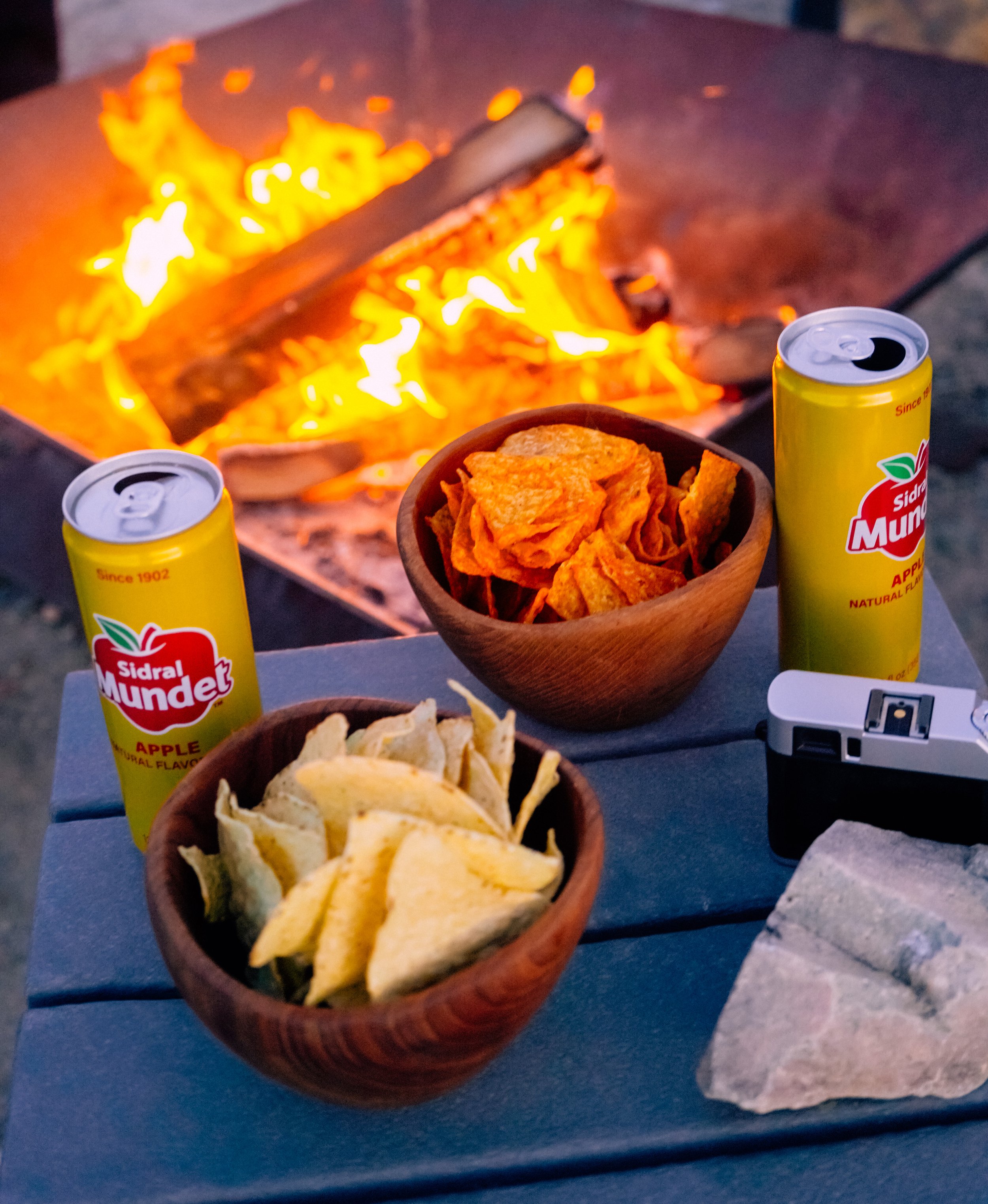 Sidral Mundet,, Soda, Brand Photoshoot, Coachella, Festival, Party, Joshua Tree, Brand photographer, creative concept, campfire photoshoot