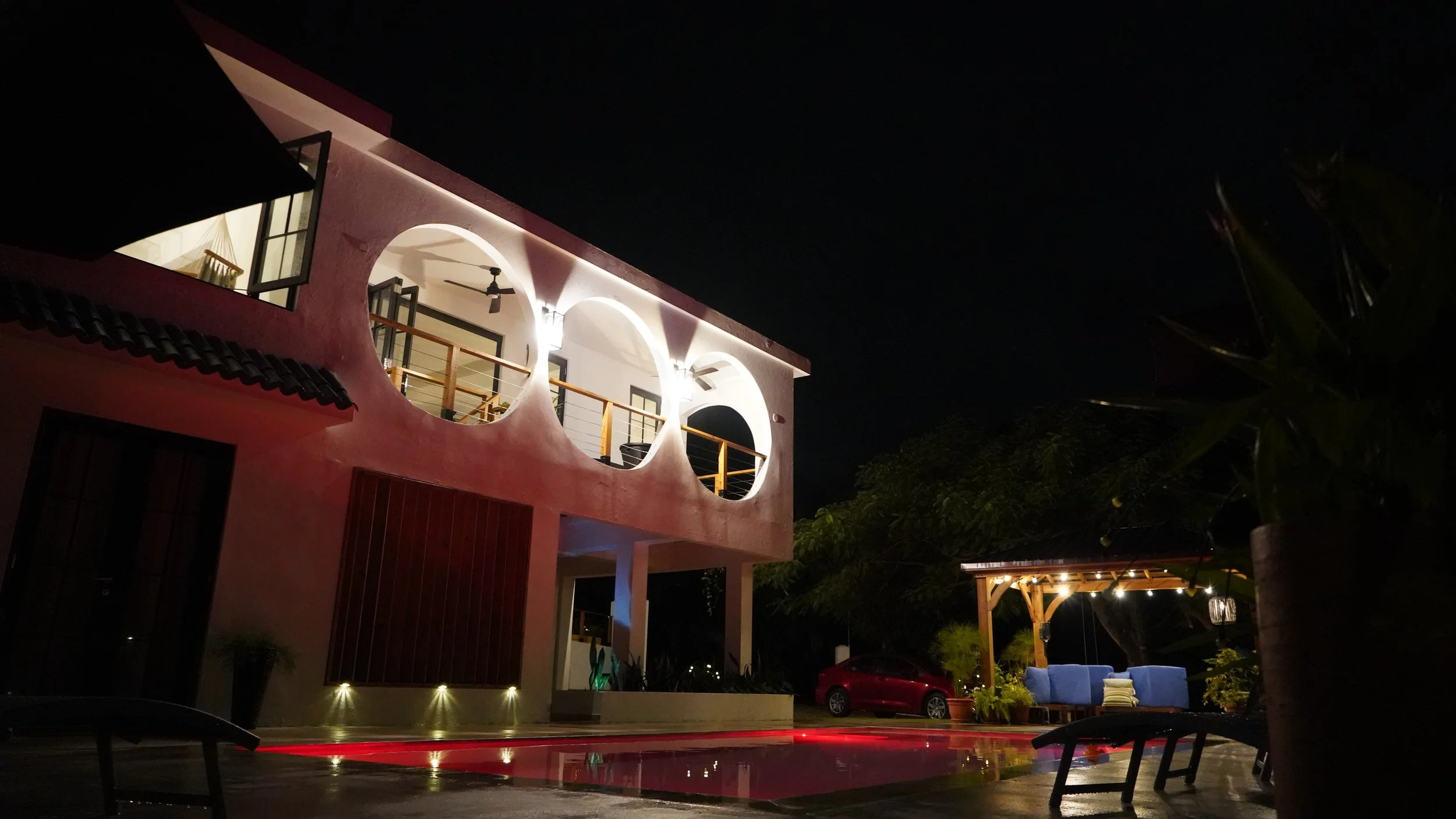 Mediterranean architecture at  The Serene House