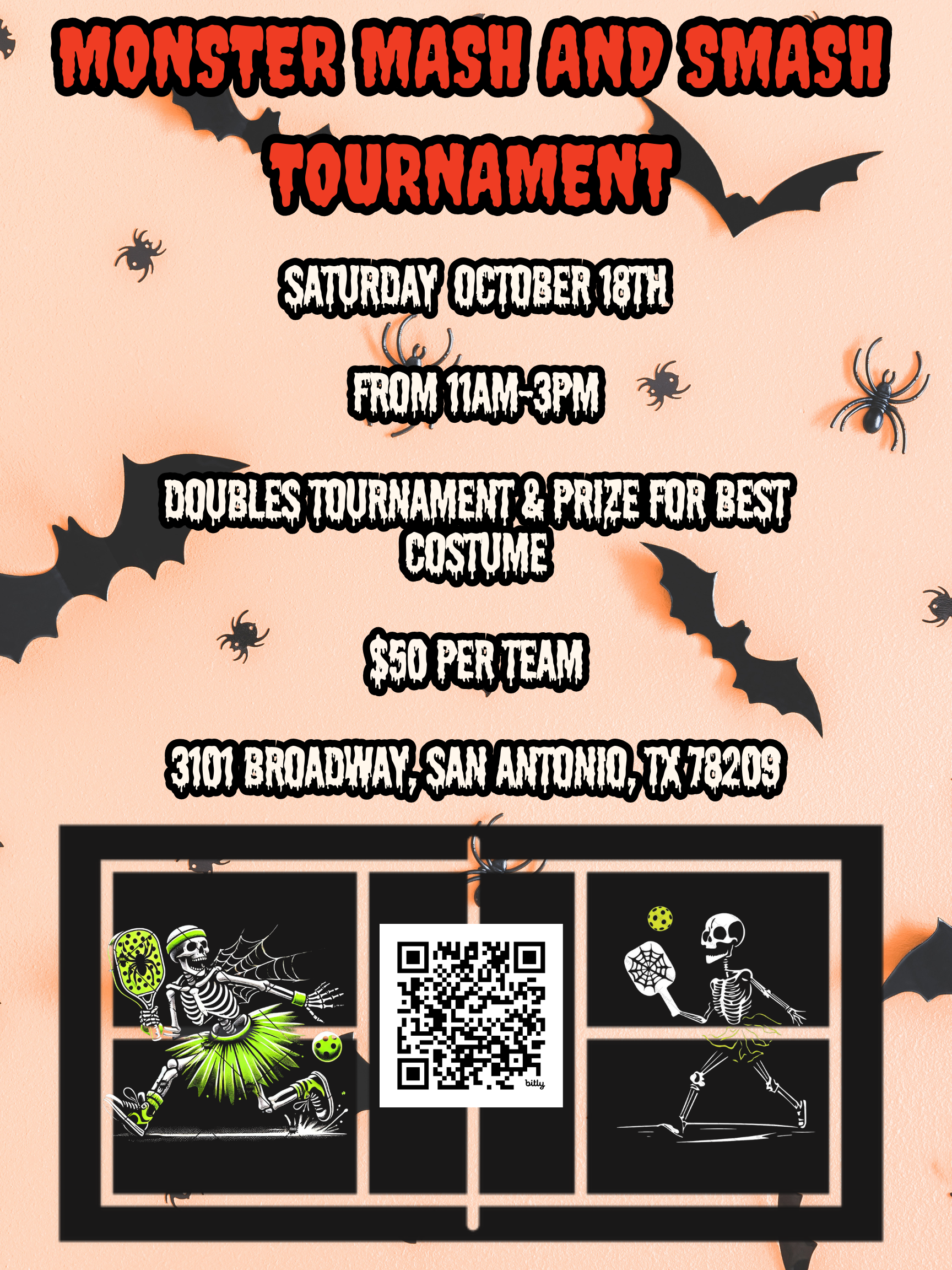 Monster Mash and Smash Pickleball Tournament