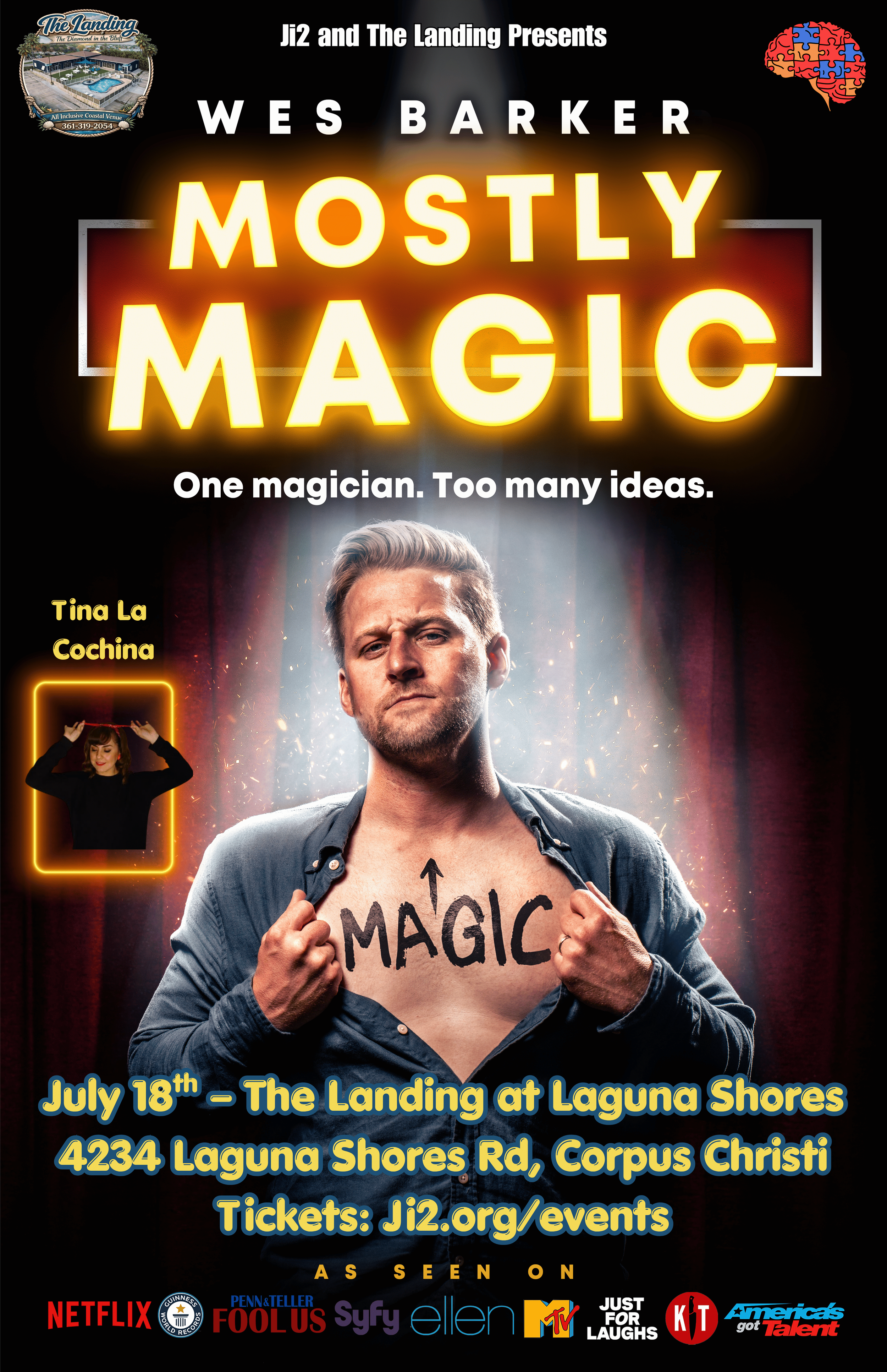 Comedy Magic Live at The Landing