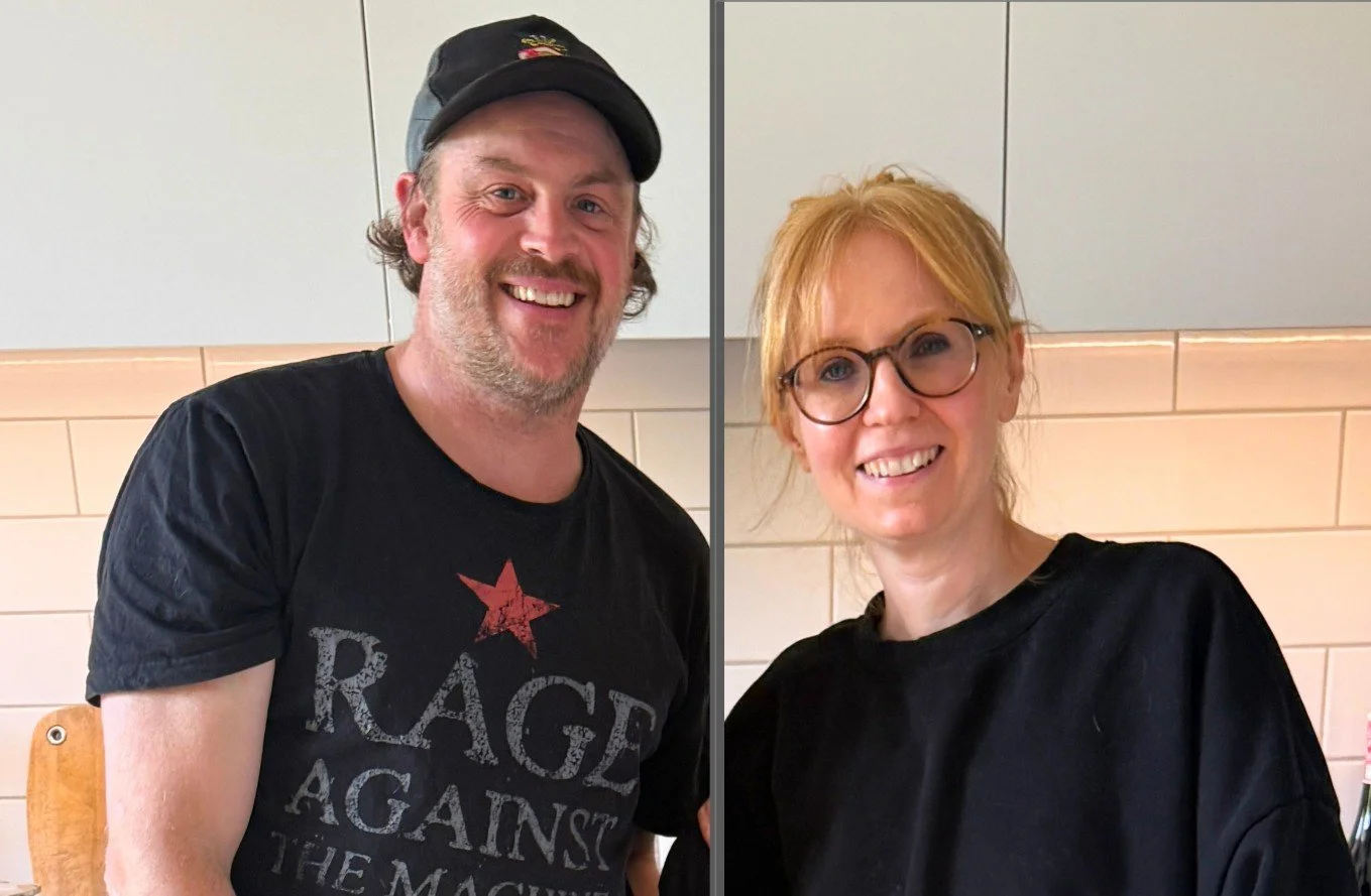 Dale and Duncan electrified while renovating their North Fitzroy terrace