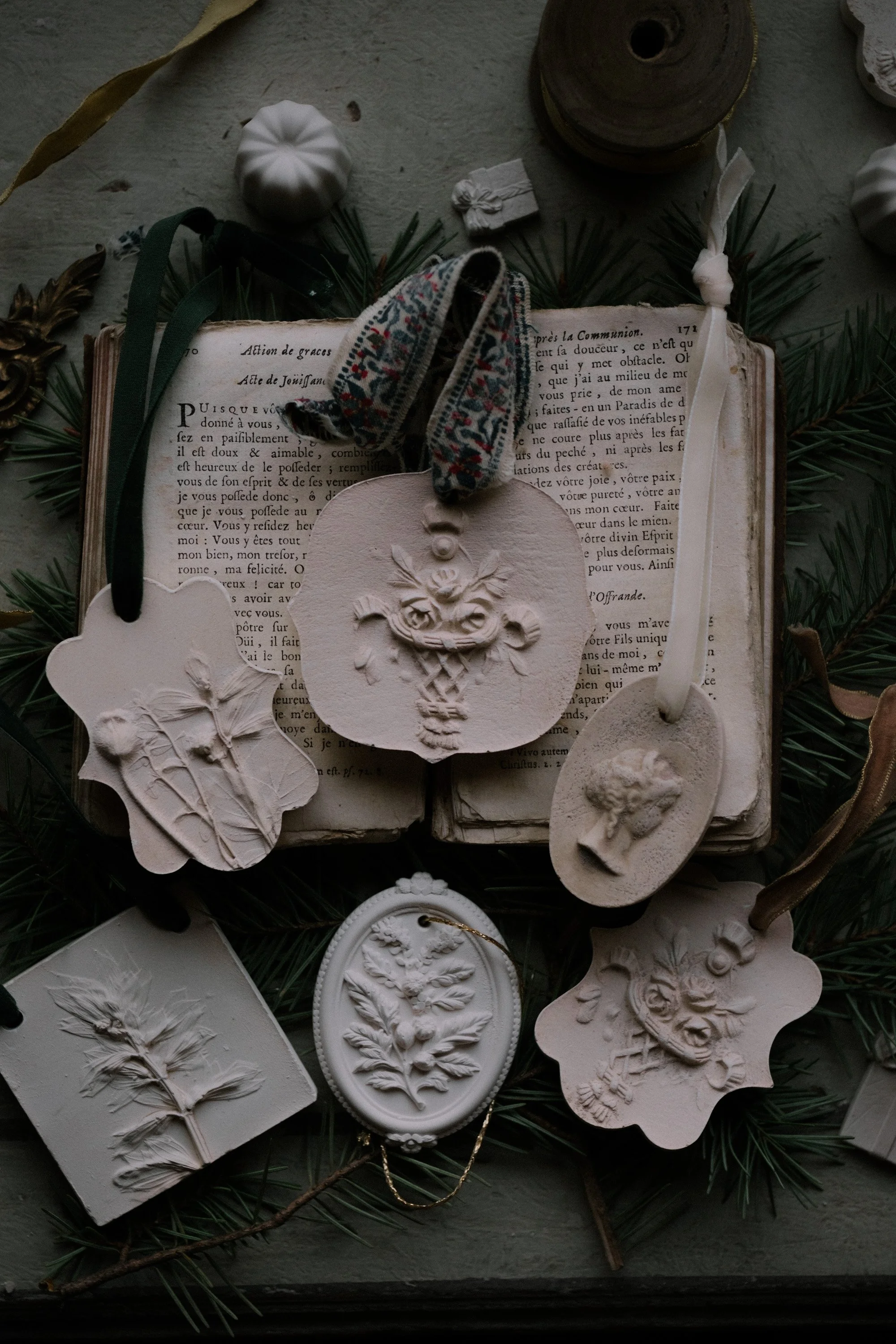 The Parisian Christmas Ornament Set