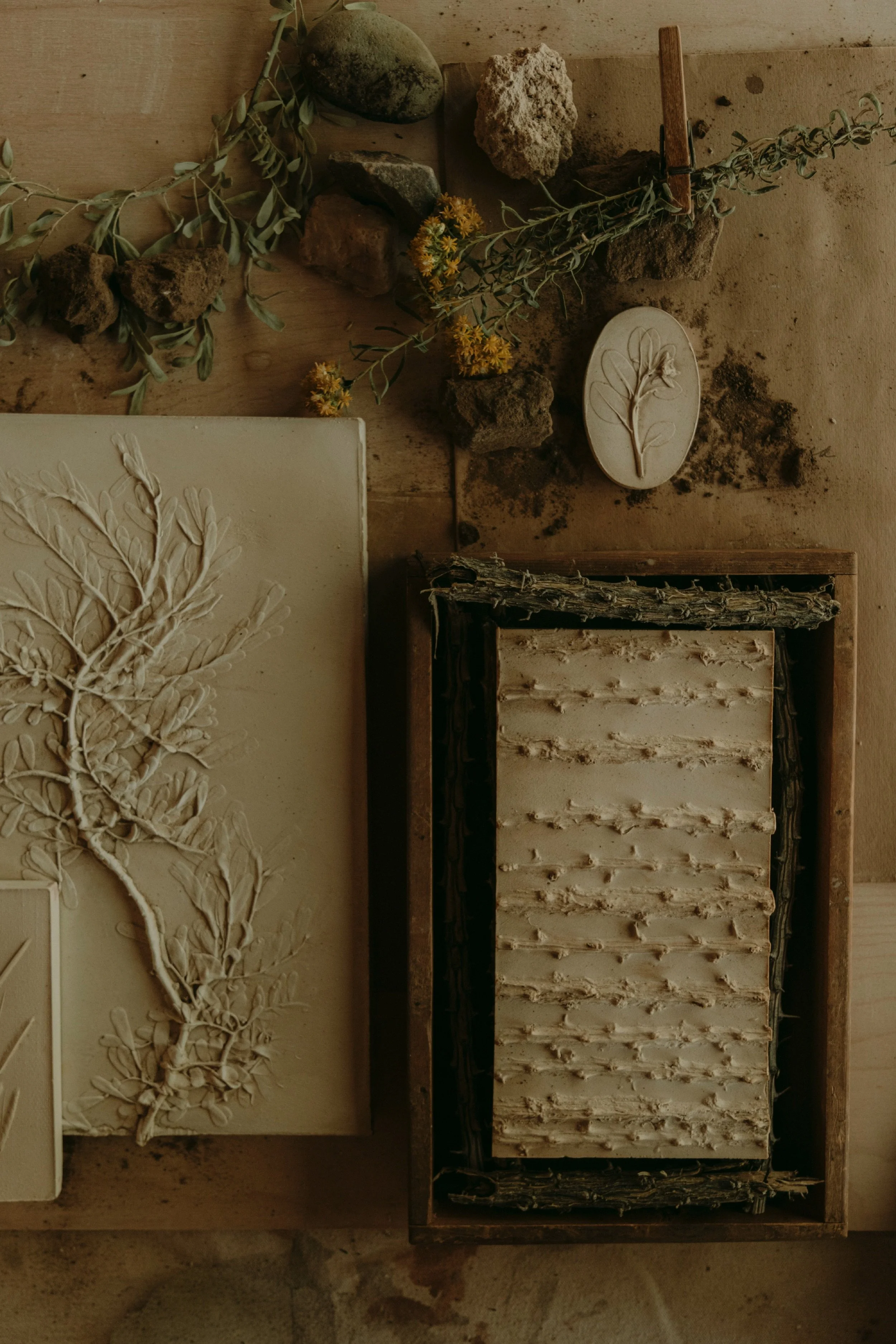 Hand cast — one of a kind original art