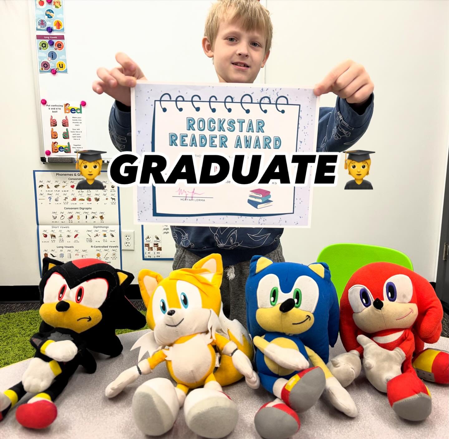 ⭐️Wow!⭐️This reader has made so much progress. It has been such a pleasure to help him reach his literacy goals. He went from reading 3 words in a given passage to 79 words. 🎉🎉🎉Kind words from his family: &ldquo;Working with Miryam was an entirely