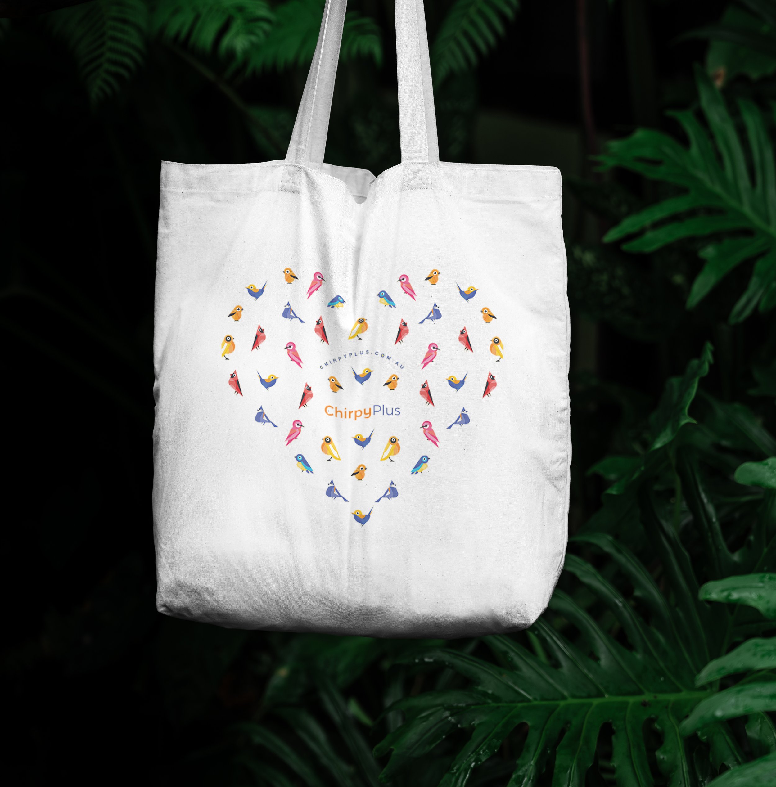 Chirpy Birdy Tote