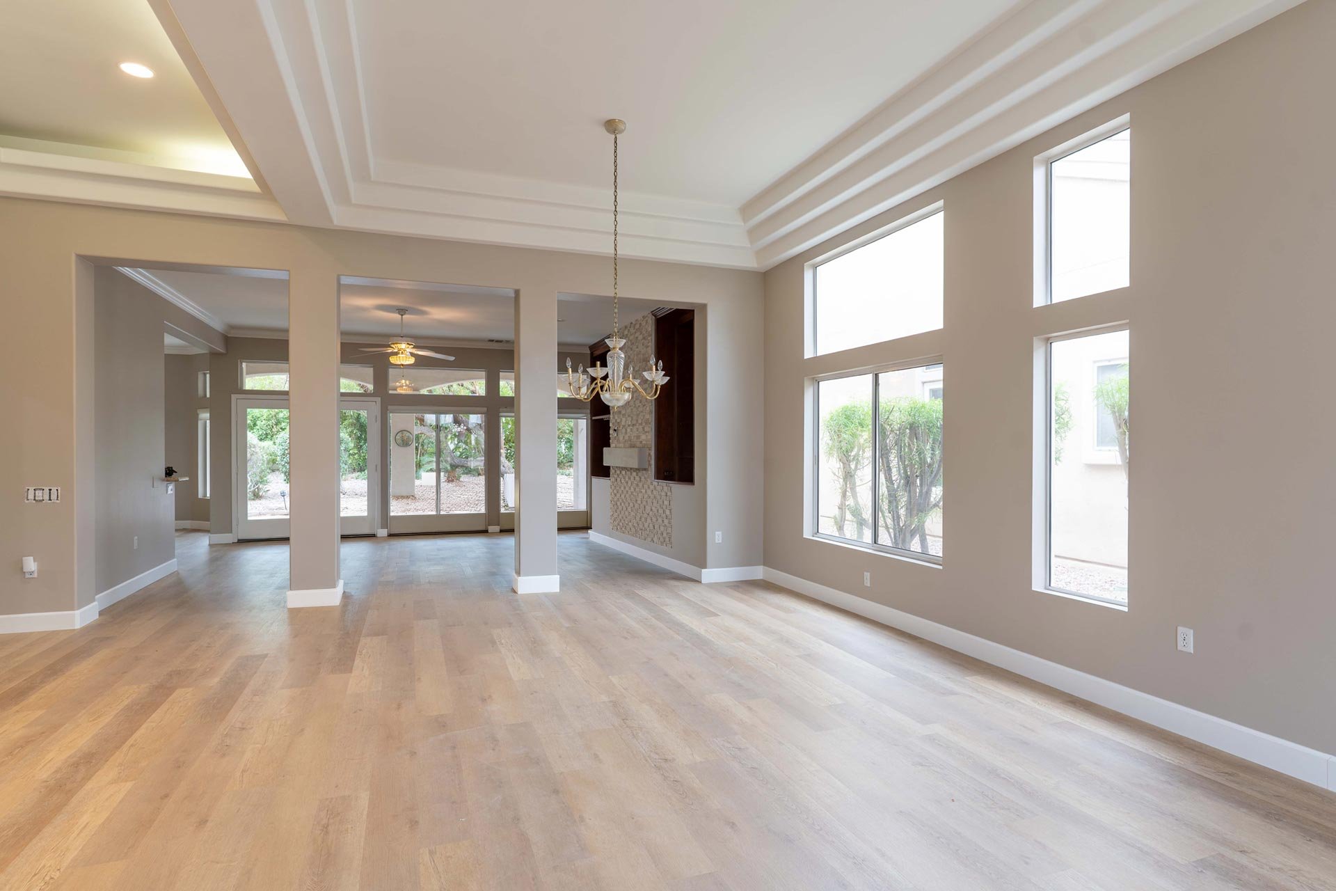 living room in palm springs california