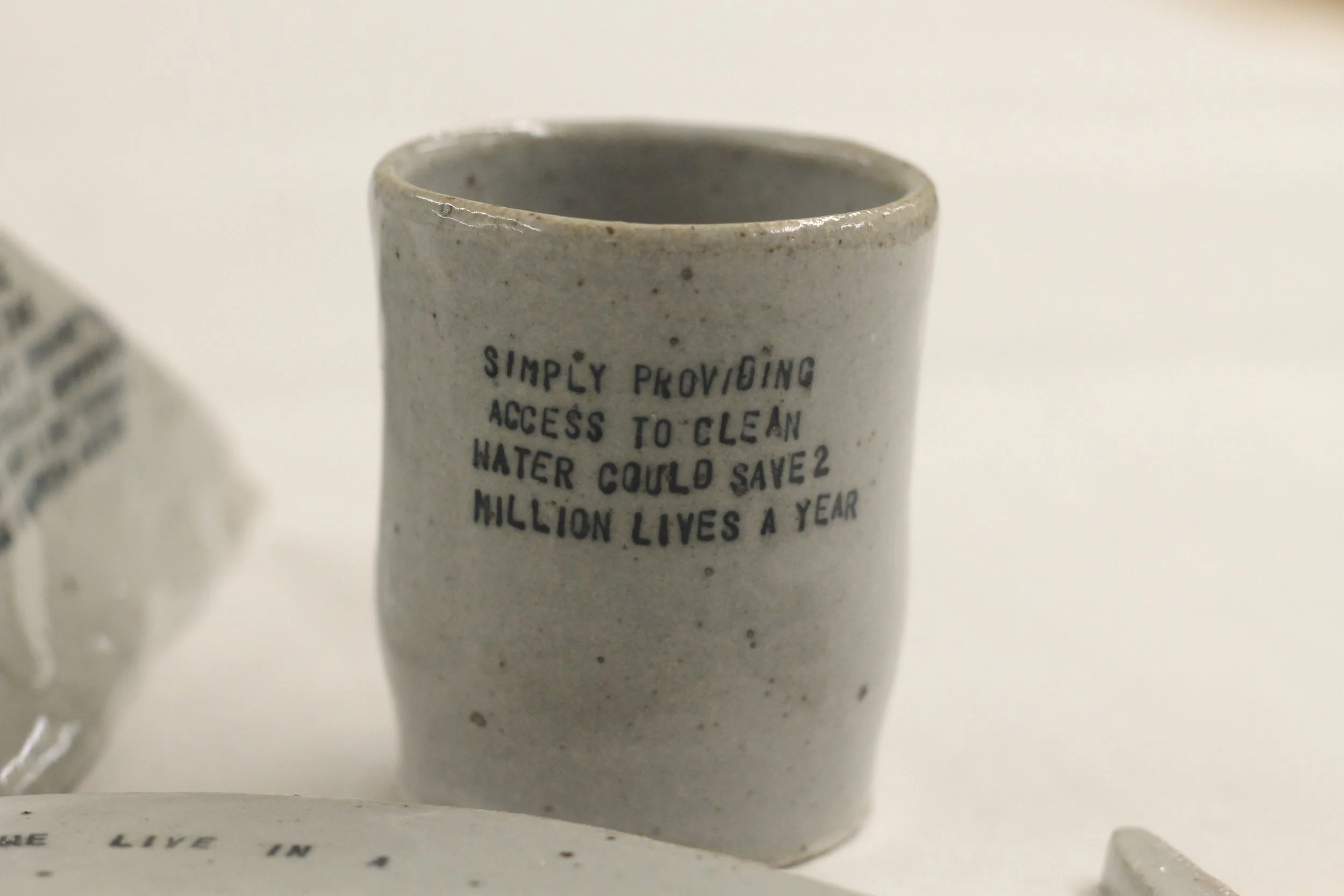 “Simply providing access to clean water could save 2 million lives a year.”