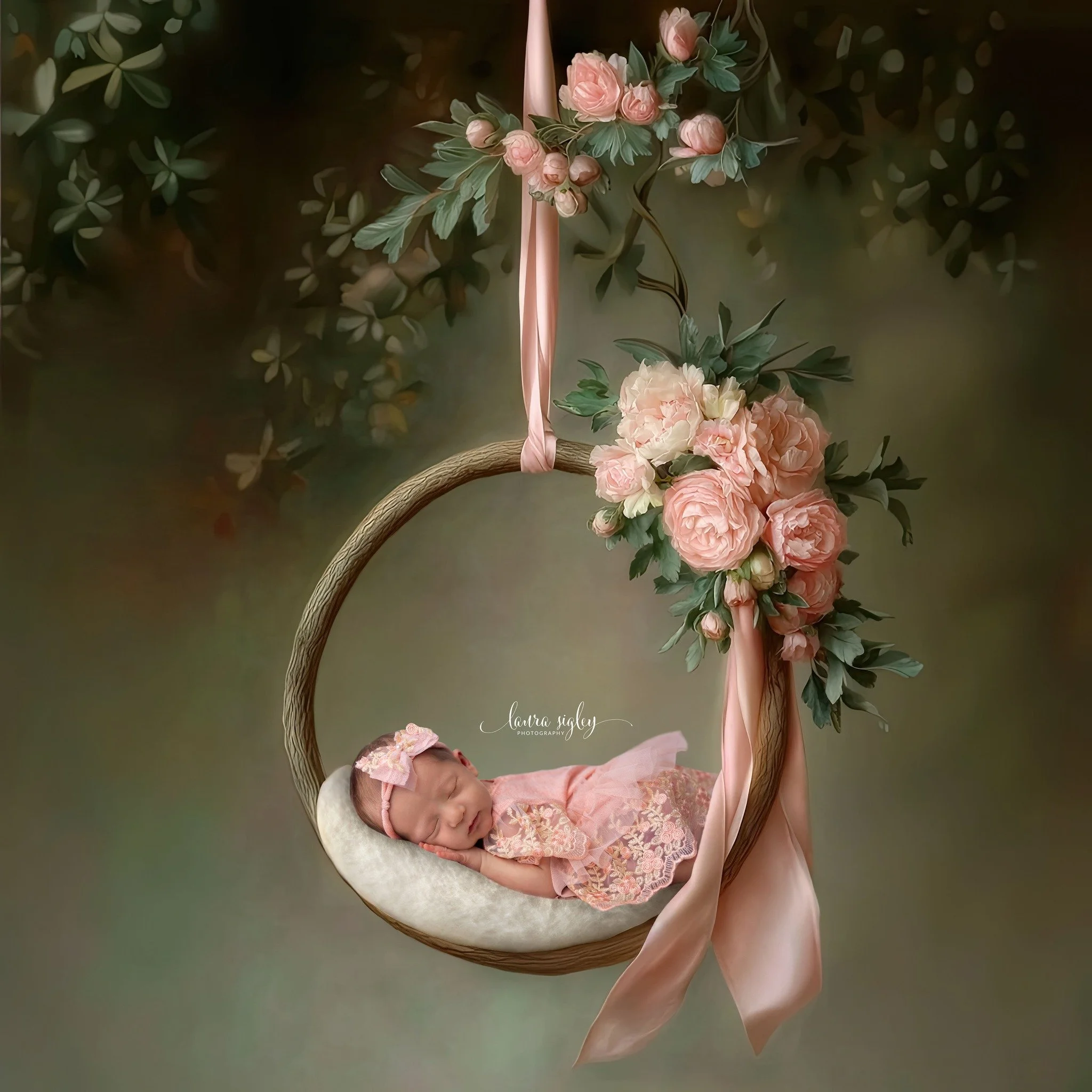 Right now, she fits in the palm of your hands. 

One day, she'll be off chasing dreams of her own.  How wonderful to preserve the part of her story where it all began.