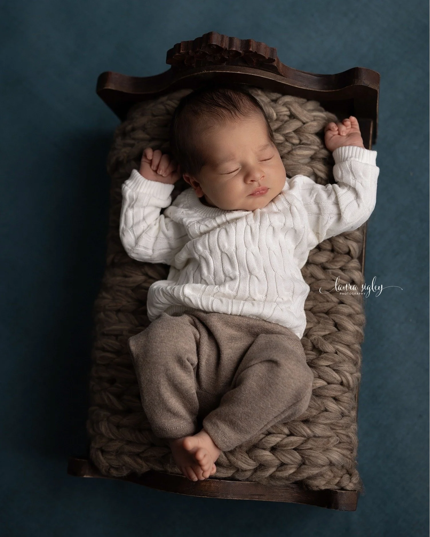 Your son's first story is unfolding now.  Quiet, beautiful, full of love. 

And one day, he'll look at these photos and know, &quot;I've always been loved this deeply.&quot;