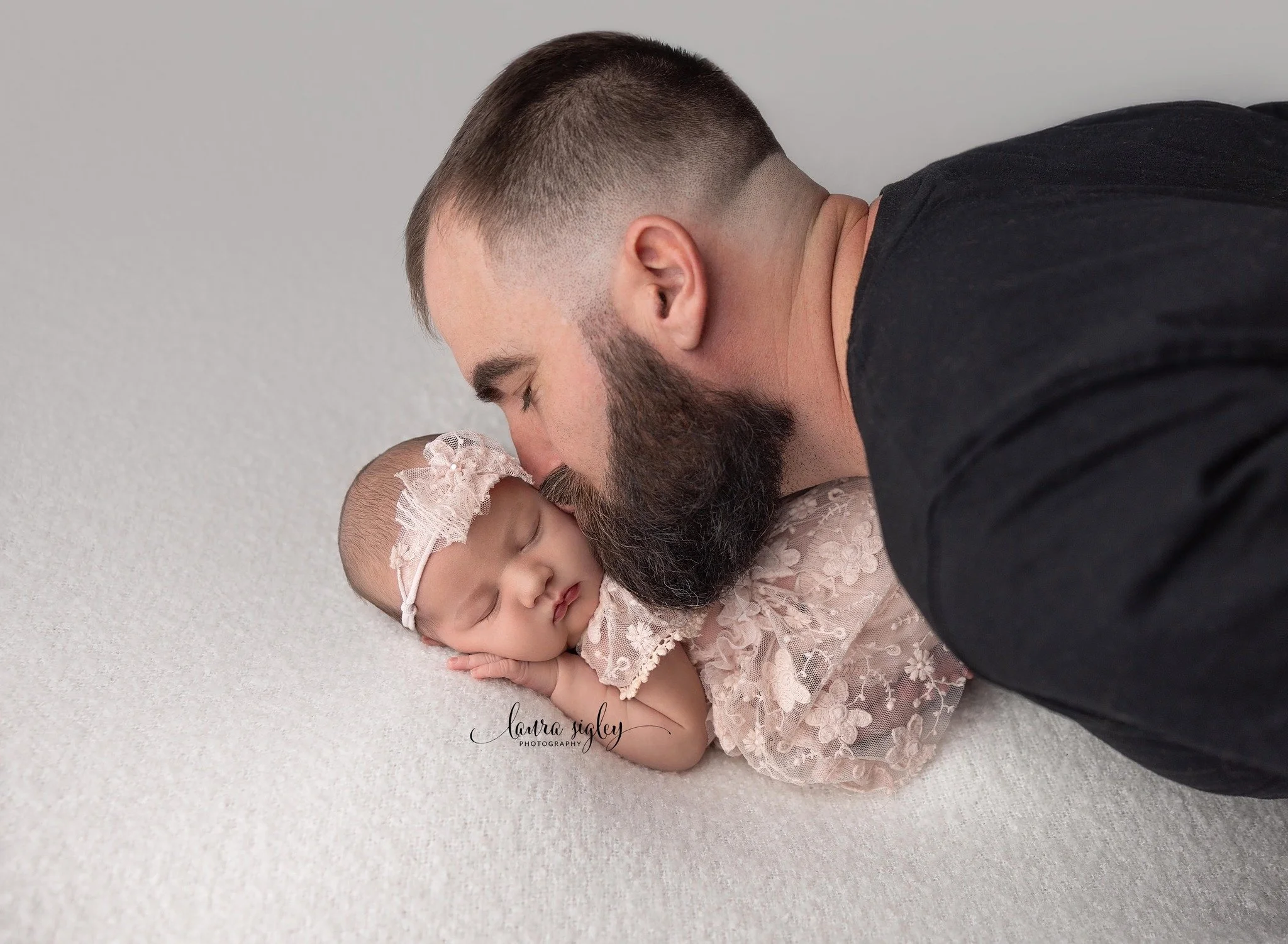 This is EVERYTHING. After having three boys, dad finally got his girl.  Saying he is madly in love would be a huge understatement. 🥰