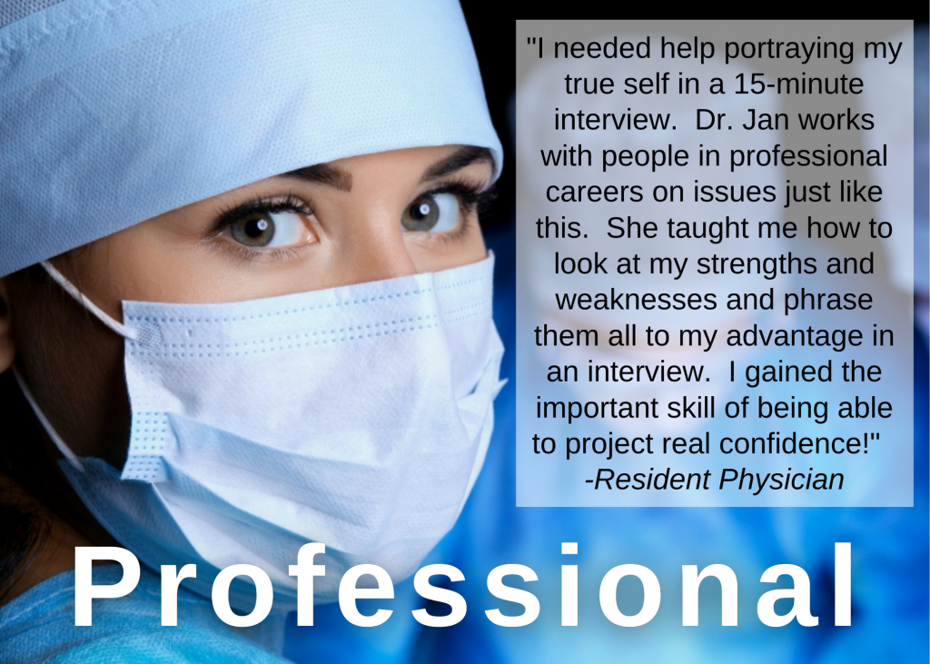 Executive Life Coaching Testimonial for Dr Jan Anderson