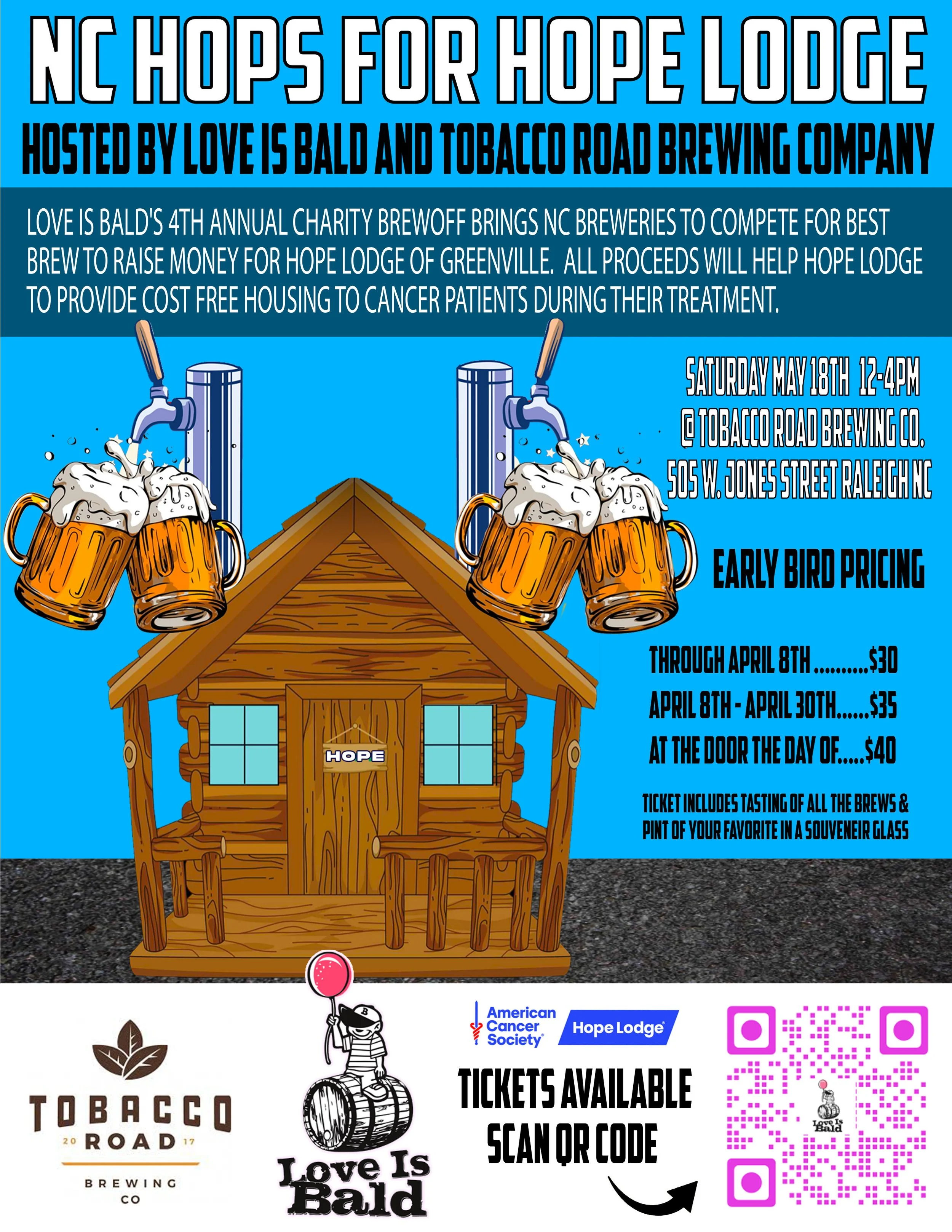 4th Annual Love is Bald Brew Off