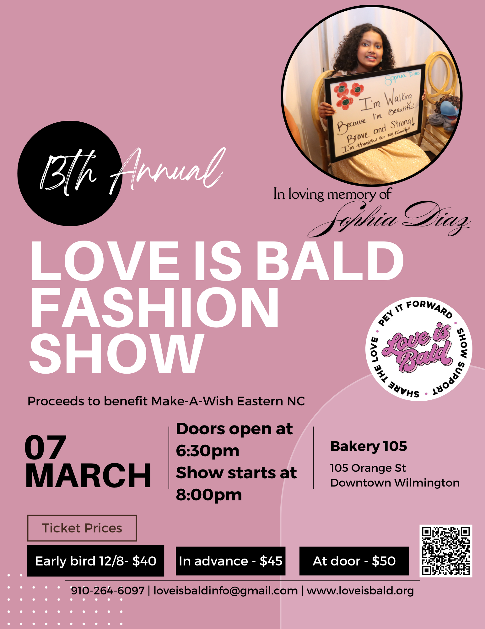 13th Annual Love is Bald Fashion Show