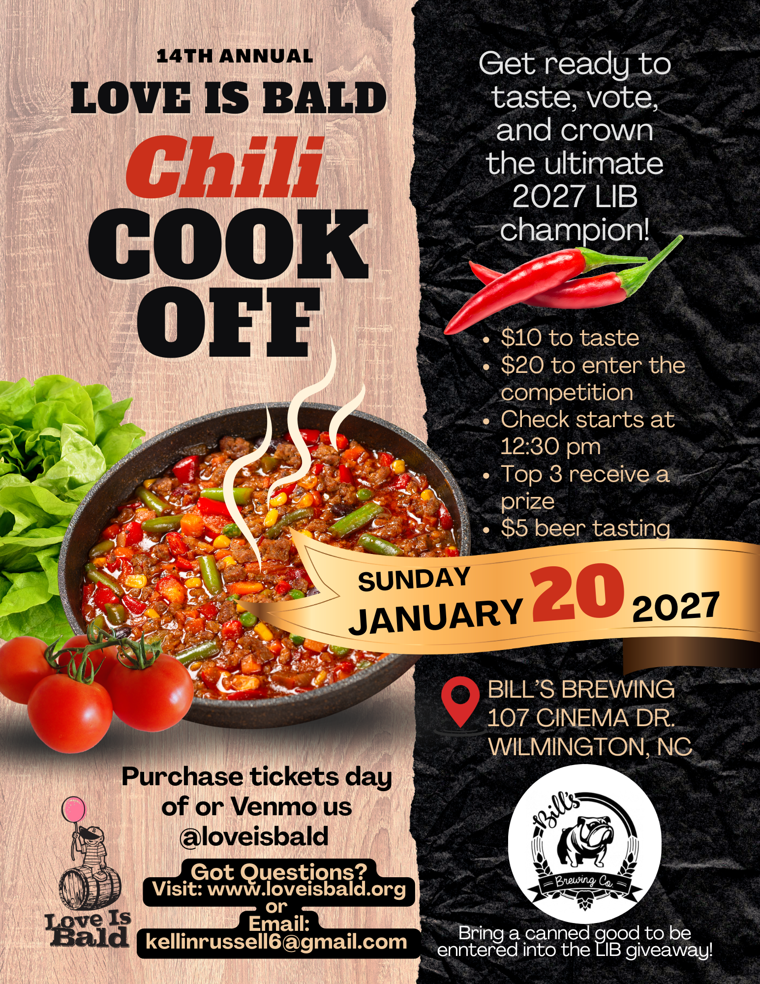 14th Annual Chili Cook Off 