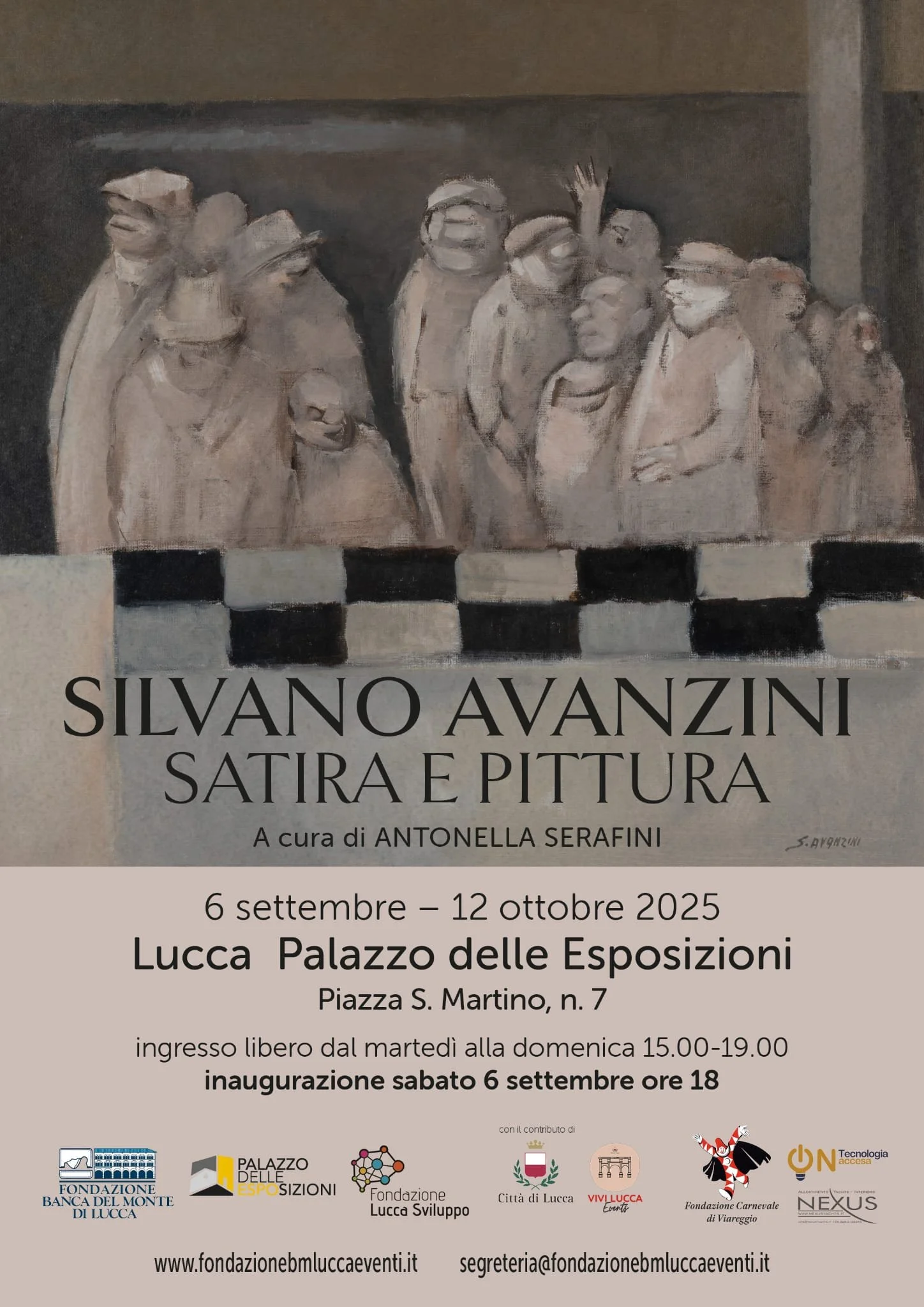 Opening night Exhibition of Silvano Avanzini