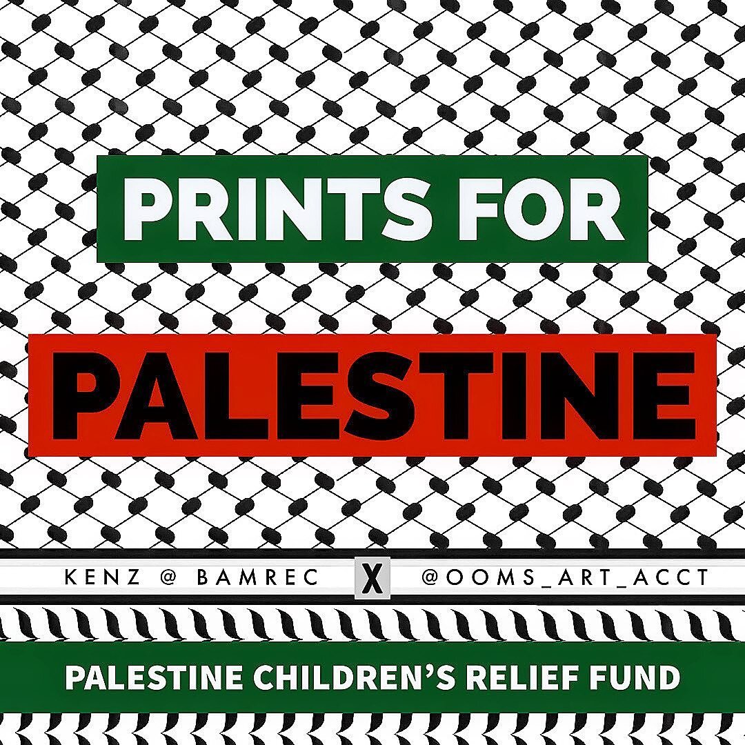 Prints For Palestine is a collaborative fundraiser with artist @ooms_art_acct , who&rsquo;s designed art prints to illustrate the Palestinian voices that have been silenced by the world.  We continue to walk in the hopes that Palestine will be free. 