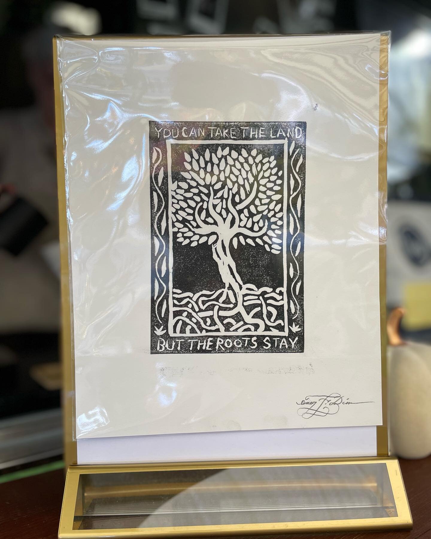 When you come by the Kenz Coffee Bar in Los Gatos you&rsquo;ll see these custom-made 10x8&rdquo; block prints honoring Palestinian liberation by @ooms_art_acct. We&rsquo;re giving away a limited amount. All you have to do is donate to Palestine Child