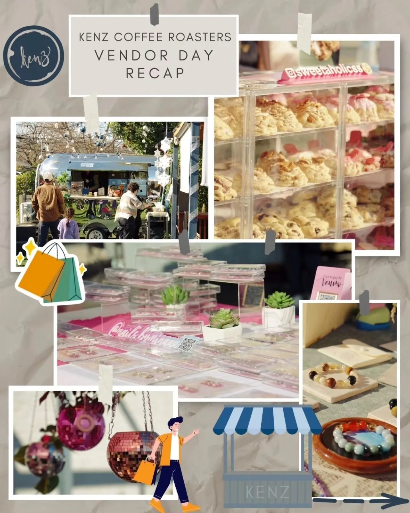 ✨ Vendor Day at KENZ ✨

Amazing local vendors, great conversations, and so much community love all in one space. Thank you to everyone who came out, supported, and helped make it an enjoyable weekend.

Swipe through to catch some of our favorite mome