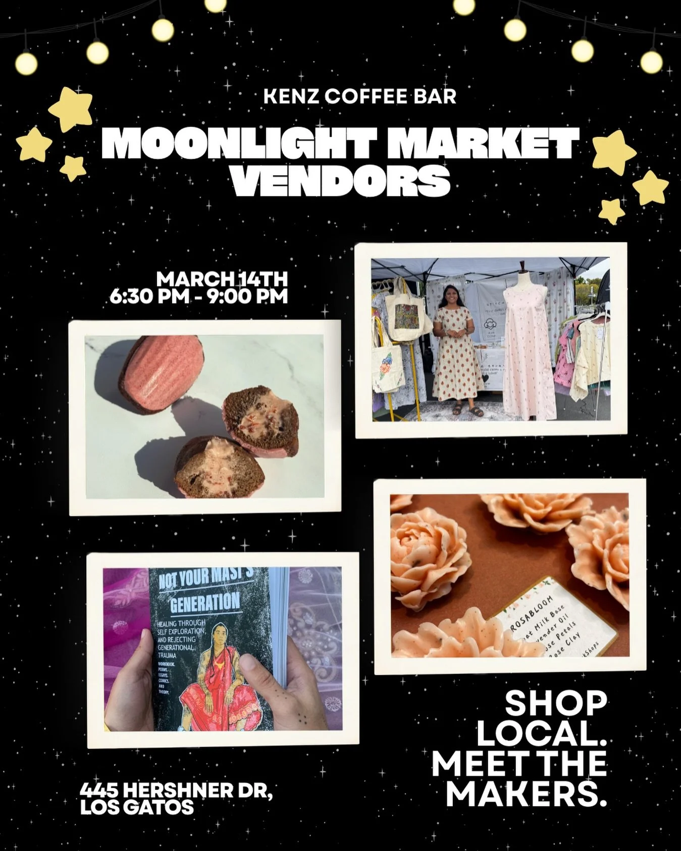 🌙 Handiworkshops: Meet Perla, the creator behind Handiworkshops! For the past 3 years, she has been handcrafting unique artisan flower soaps in beautiful fragrances like lavender, rose, and honeysuckle &mdash; as well as organic soy wax and beeswax 