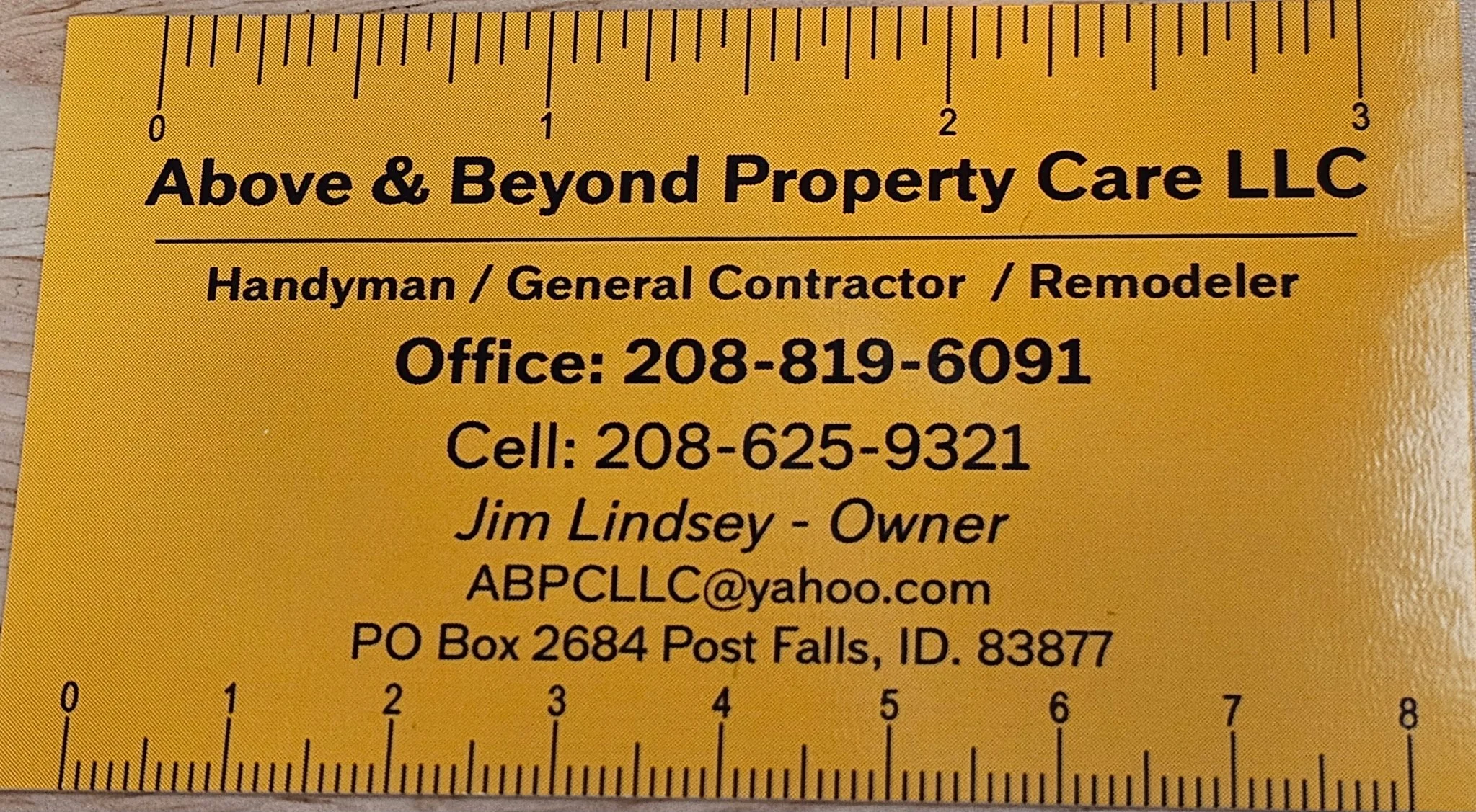 Above & Beyond Property Care LLC
