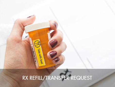 Hand holding a pill bottle labeled 'Fill with odd' against a white background.