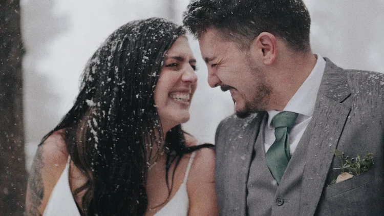 Colorado mountain wedding