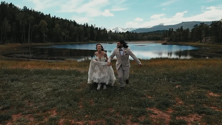 Cinematic wedding sequence