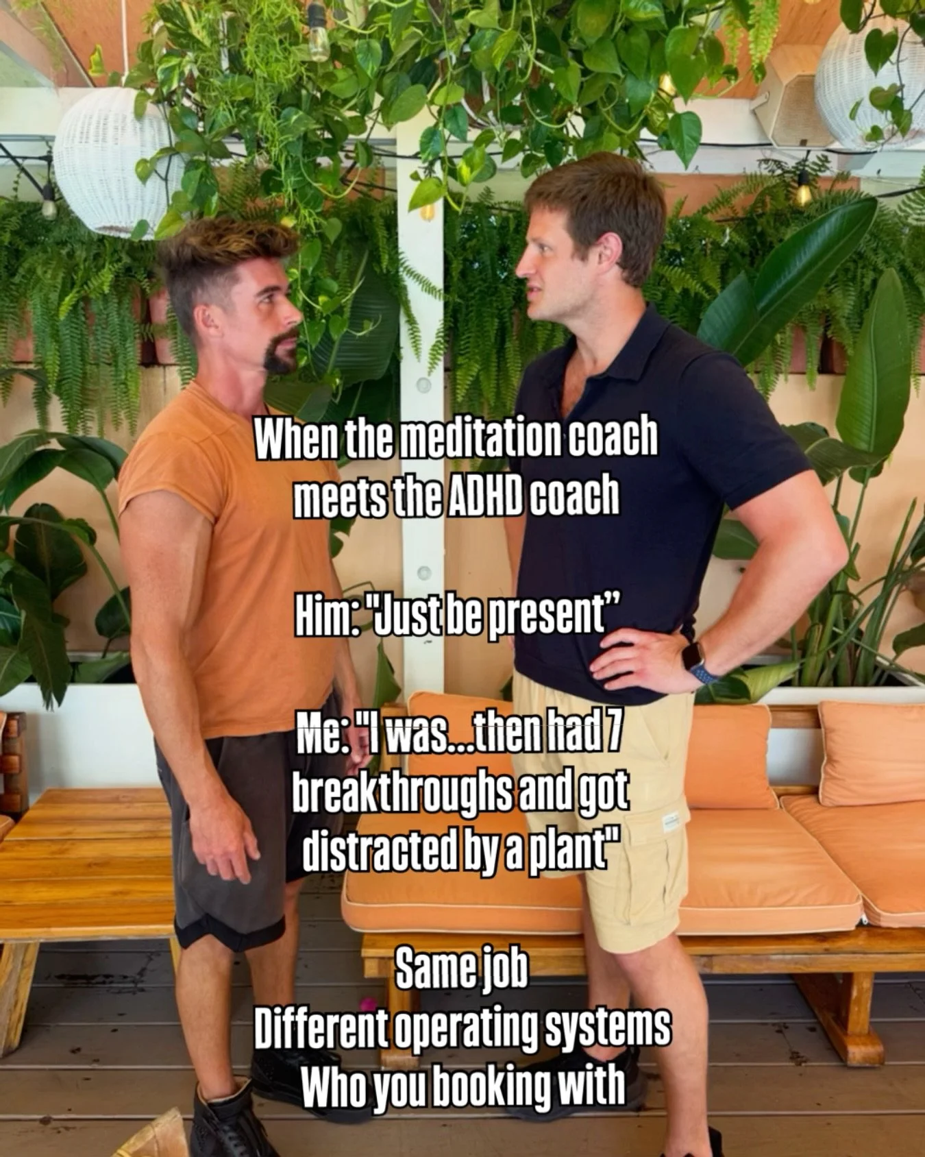 ADHD vs Meditation 😂 

Me being present with 47 tabs open 🧠🌿 😂
Or Progress > perfection even if I got distracted mid-breakthrough