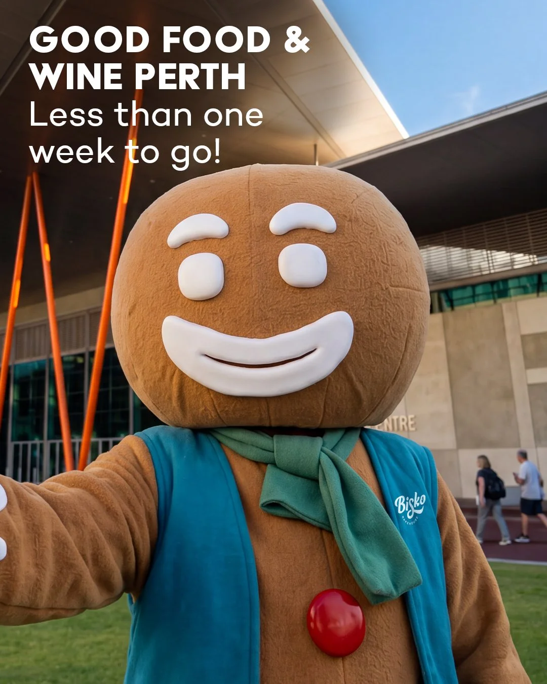 This time next week, we'll be slinging sweet treats at the PCEC in lovely sunny (hopefully) Perth!

If you're heading along to the Good Food &amp; Wine Show, be sure to stop by, say g&rsquo;day, sample some yummy shortbread and, if you're lucky, catc