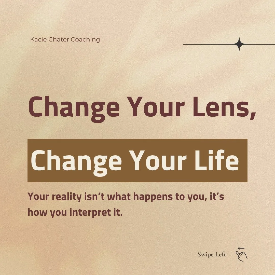 𝘾𝙝𝙖𝙣𝙜𝙚 𝙔𝙤𝙪𝙧 𝙇𝙚𝙣𝙨, 𝘾𝙝𝙖𝙣𝙜𝙚 𝙔𝙤𝙪𝙧 𝙇𝙞𝙛𝙚

Most people try to change their life by changing their actions.
Your actions stem from your perceptions.

And those perceptions are shaped by your subconscious mind.

❌ Your mind isn&rsq