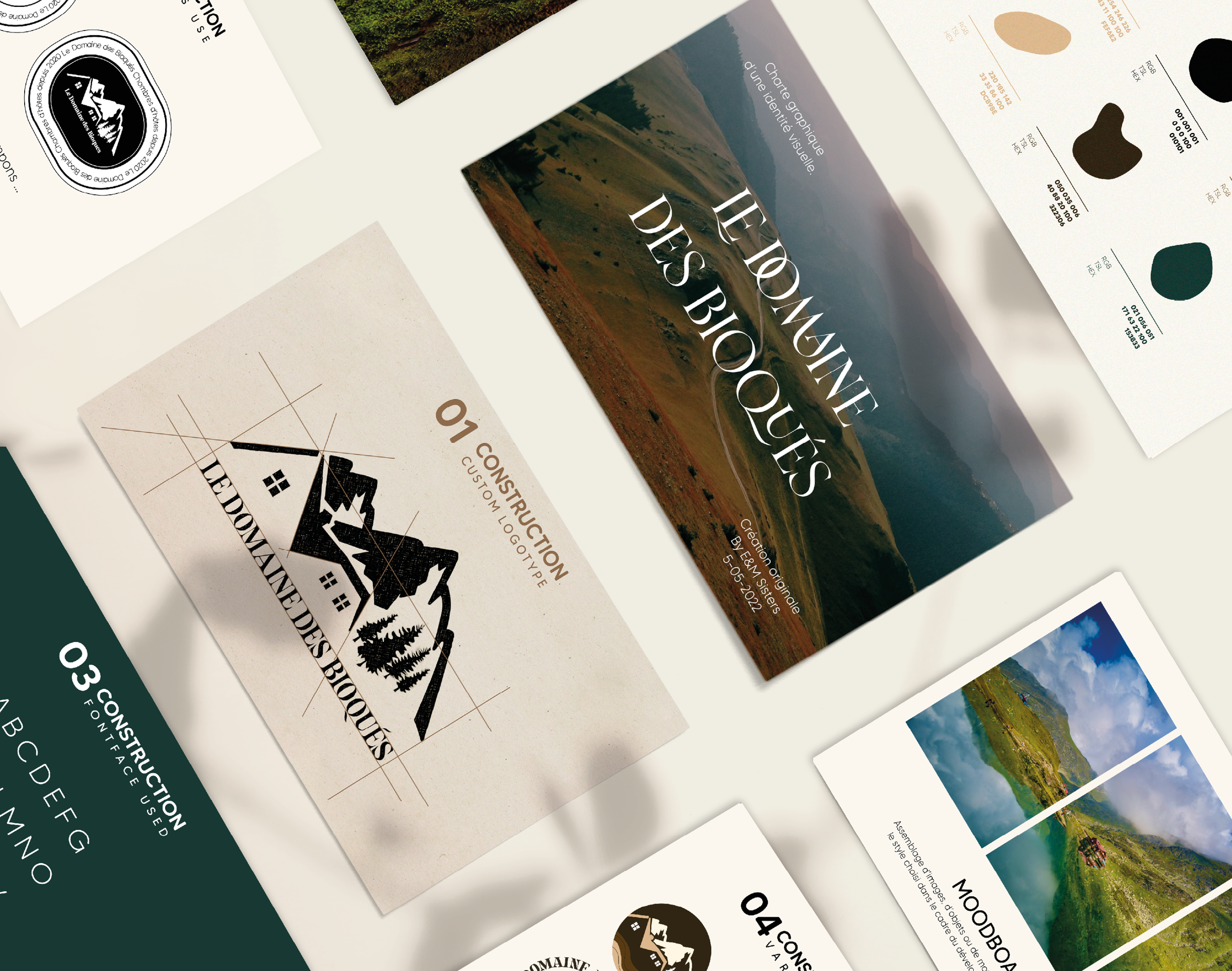 Exemples de cartes de visites