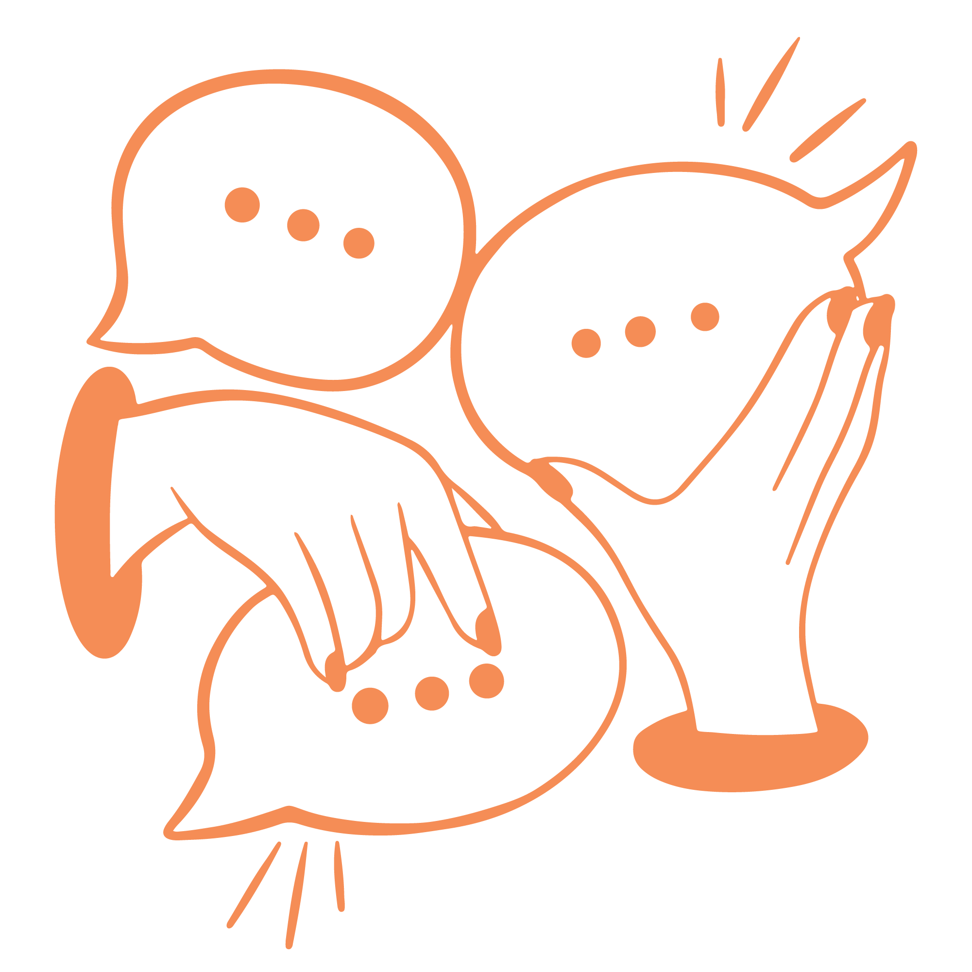 Echange autour d'un café