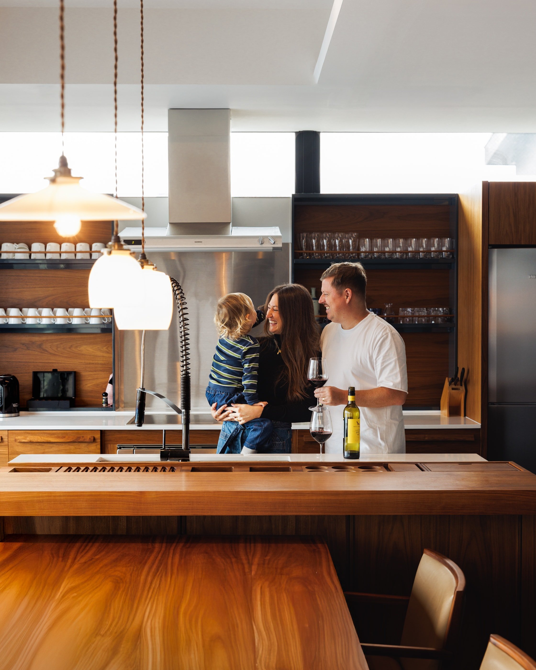 Kitchen with Family - Sekka Sekka Chalet - Niseko