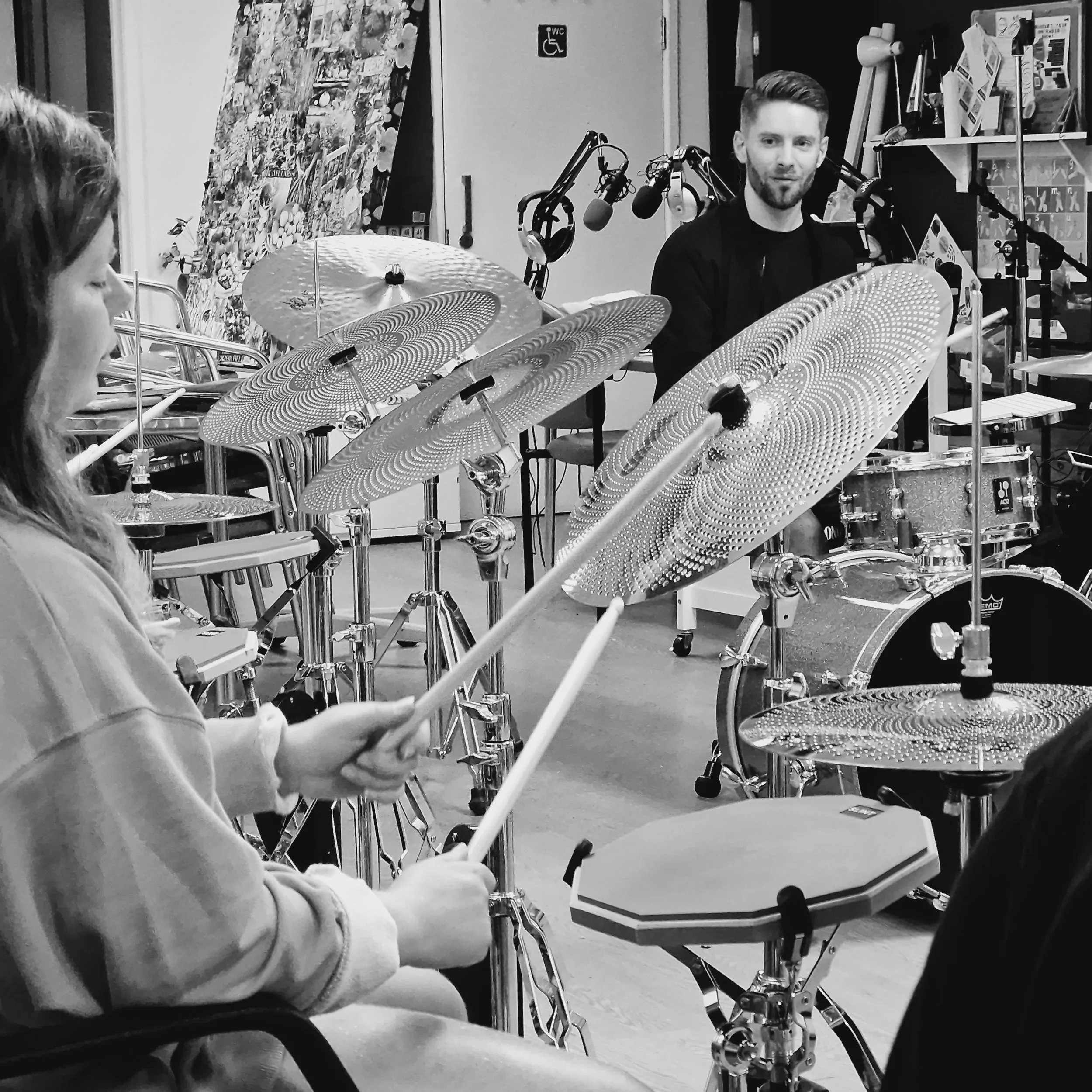 Drumming Workshop at Community Network Cheriton