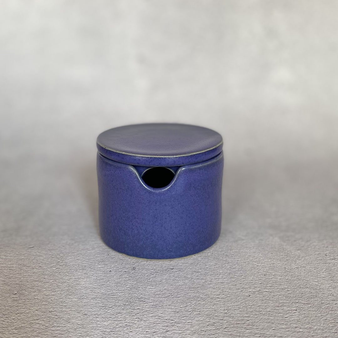Boîte à sel violette